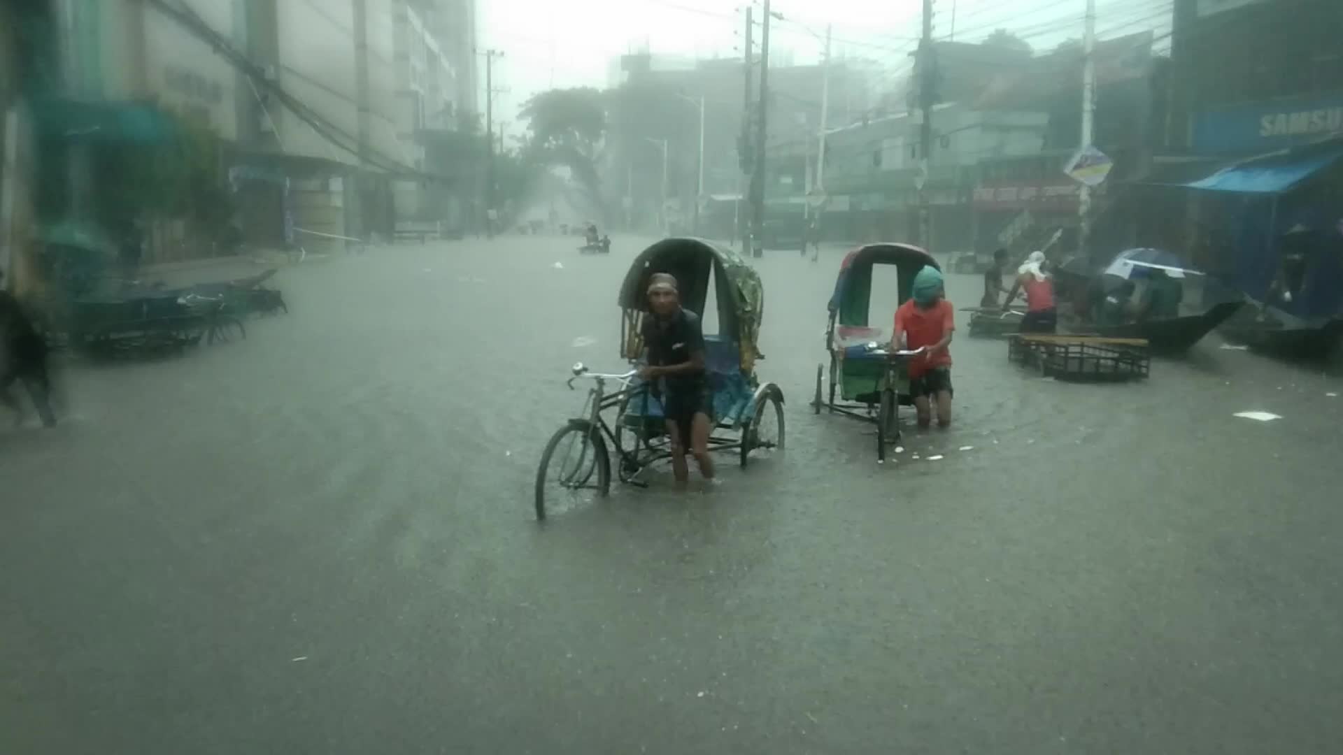 Flood In Sylhet, Bangladesh