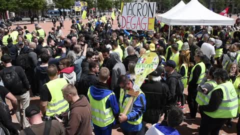 Yellow Vests Protest in Lyon
