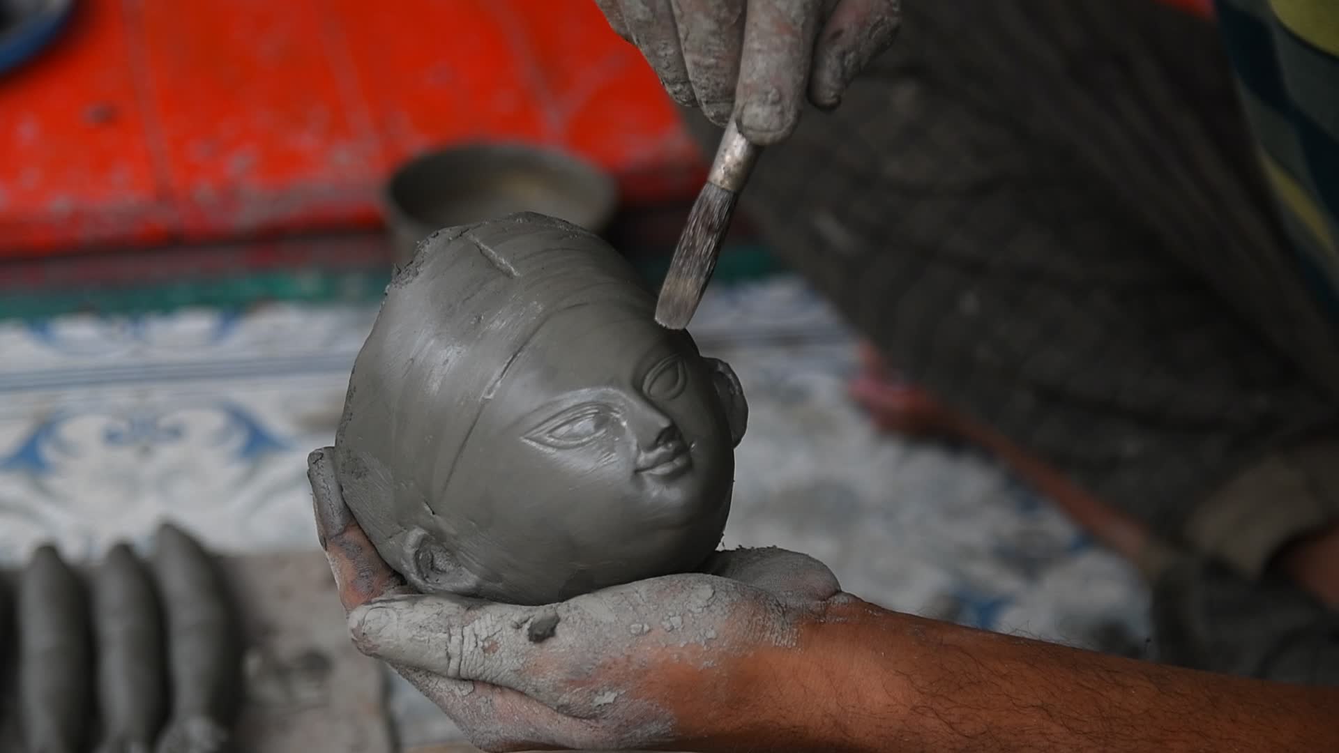 Durga Puja Preparation