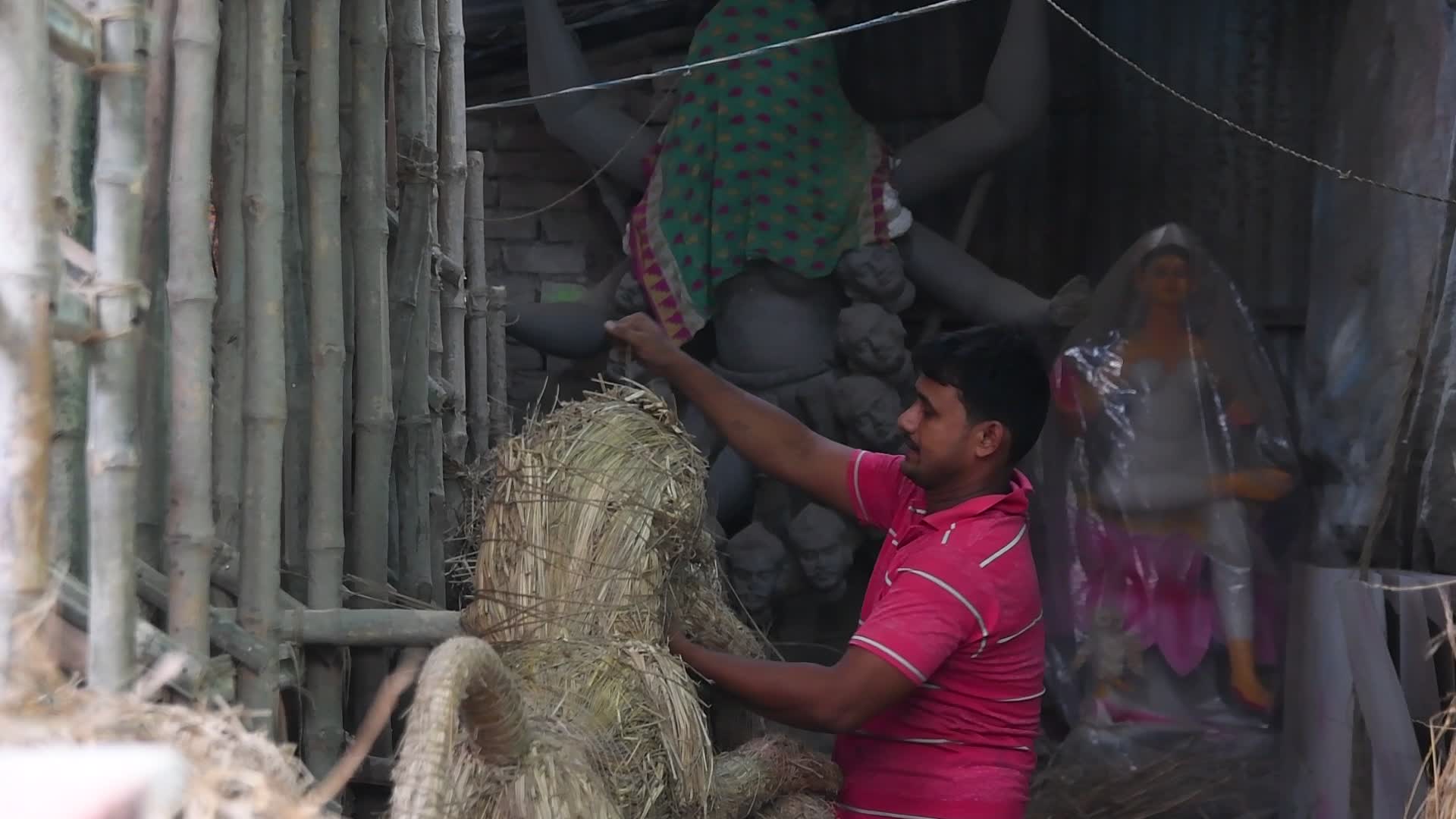 Durga Puja Preparation