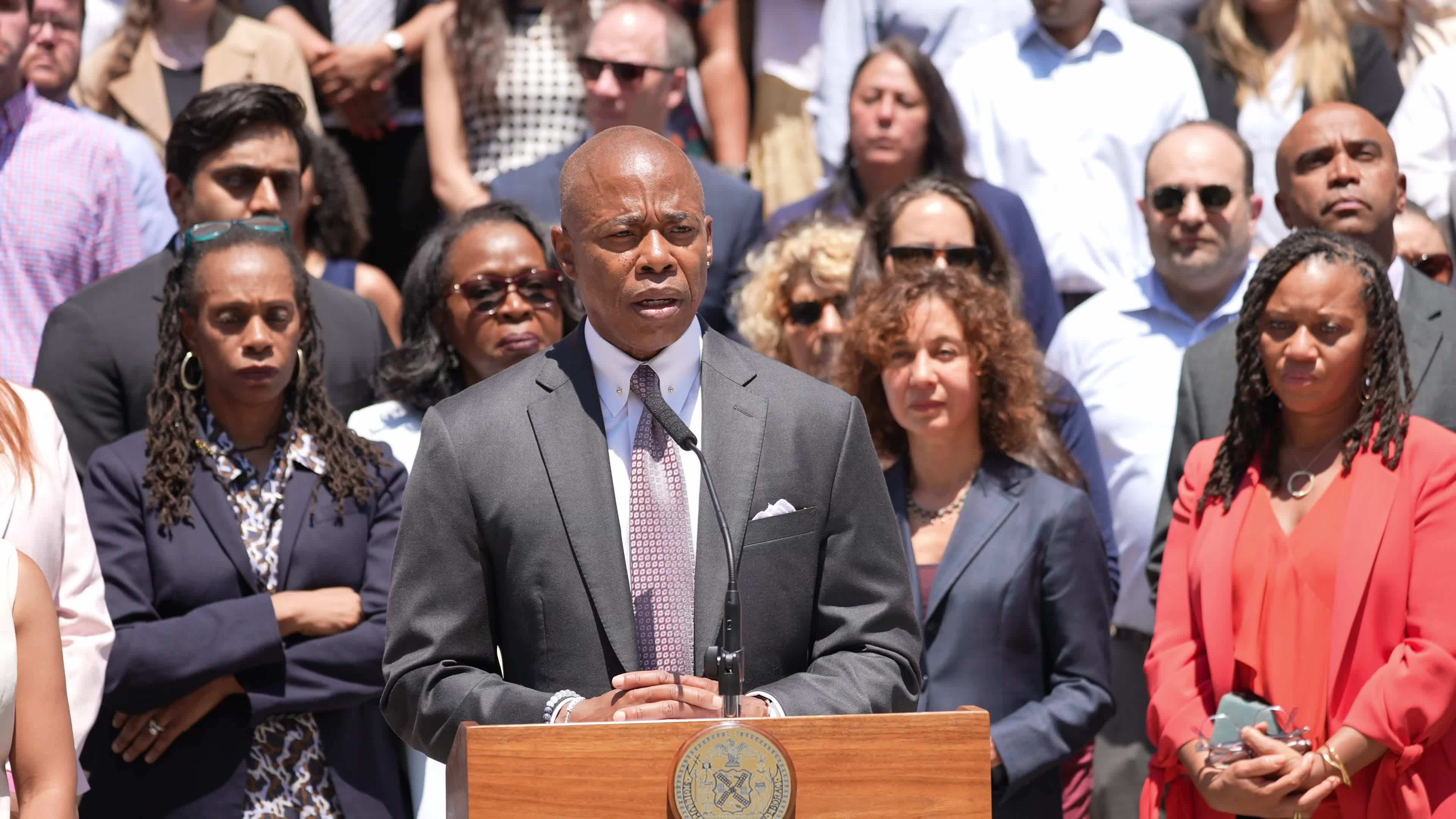 Mayor Eric Adams responds to the U.S. Supreme Court ruling in the case Dobbs v. Jackson Women’s Health Organization