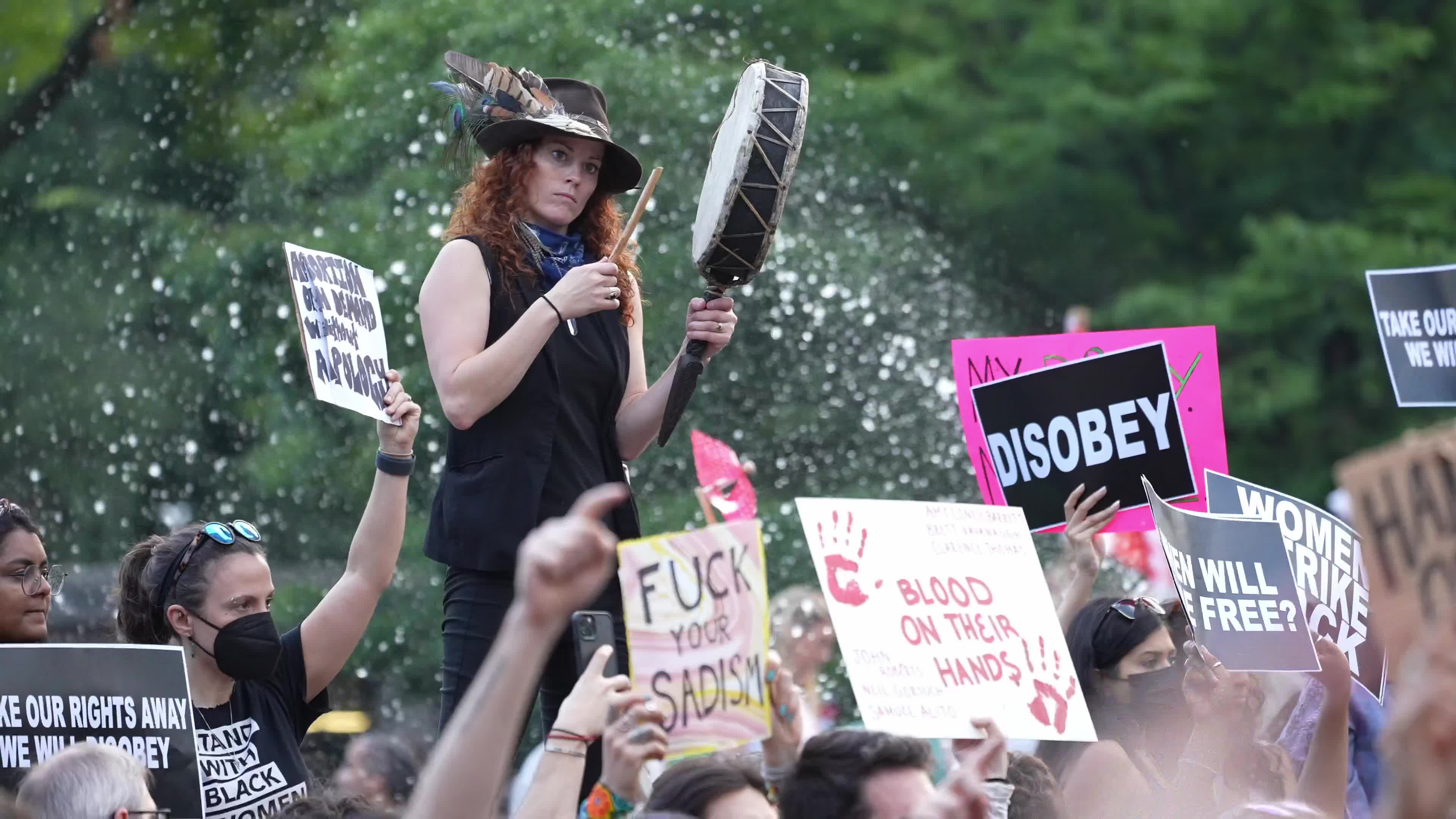 Protests Break Out Across The U.S. As Supreme Court Overturns Roe v. Wade