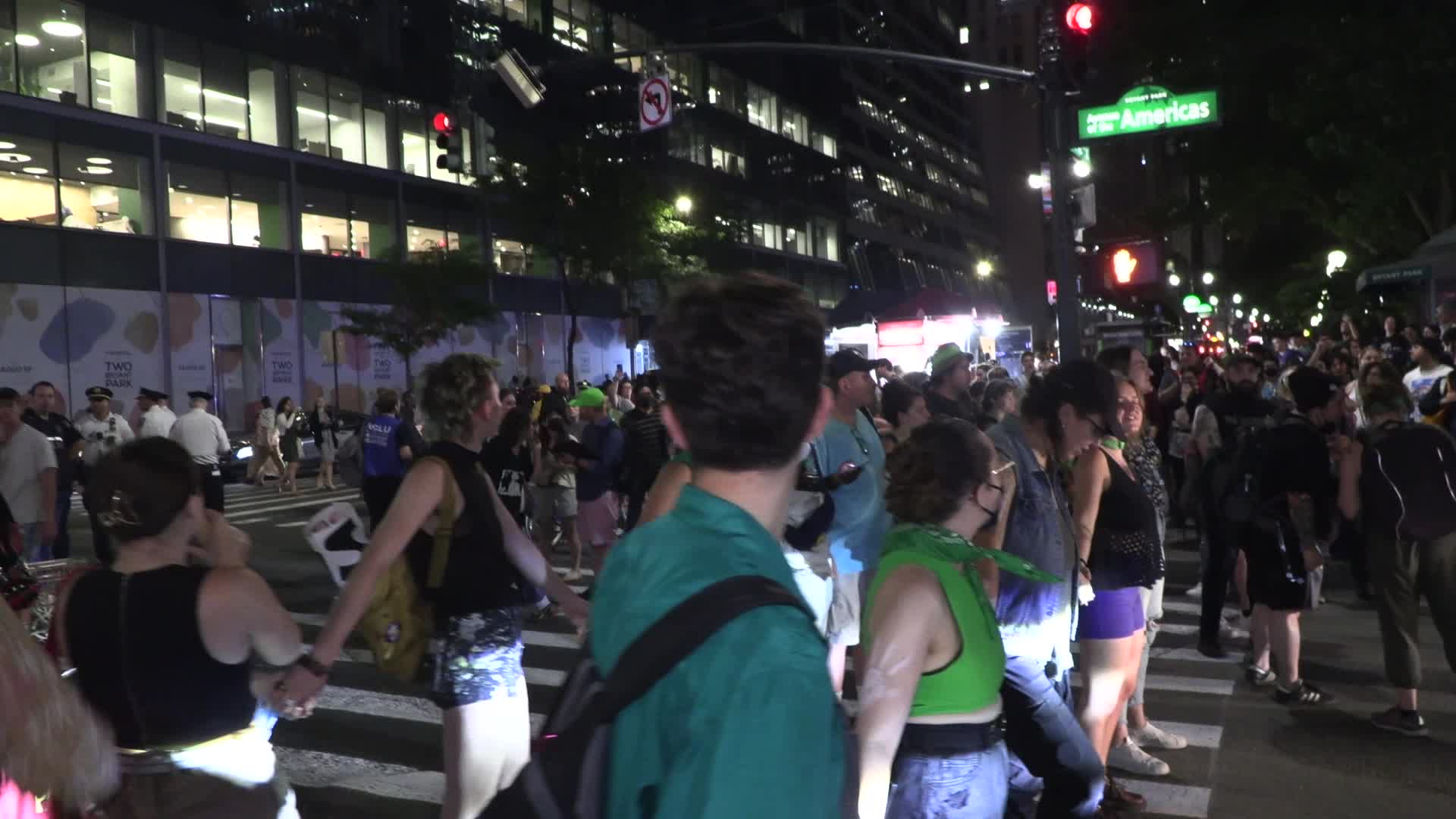 NYC: Pro-abortion protest following Supreme Court decision