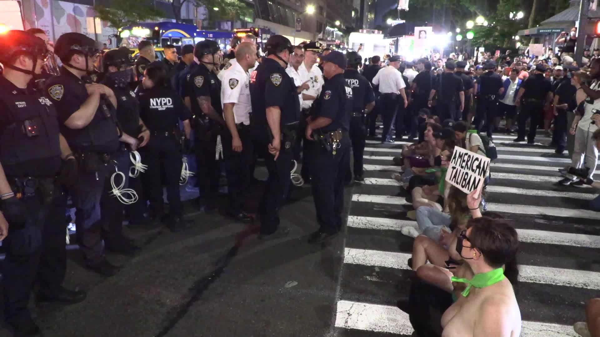 NYC: Pro-abortion protest following Supreme Court decision