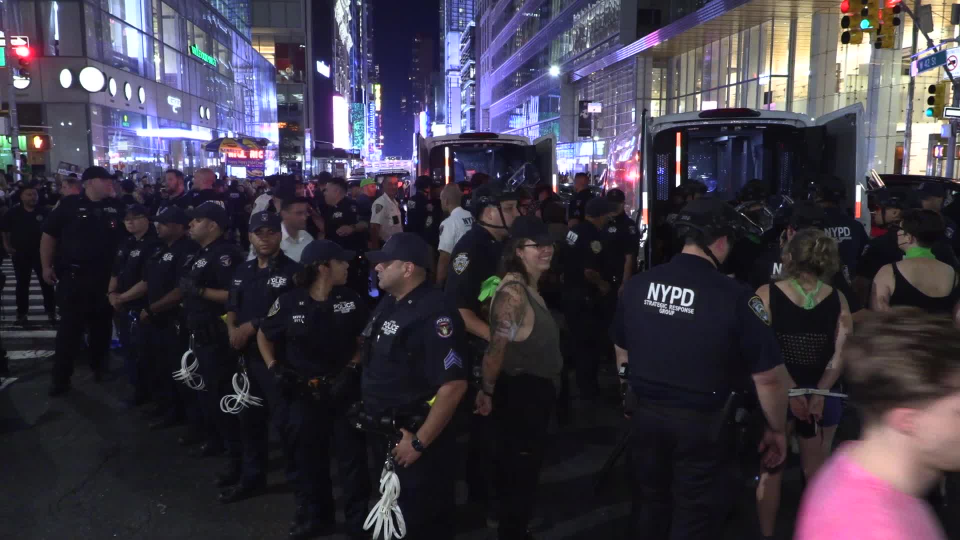 NYC: Pro-abortion protest following Supreme Court decision