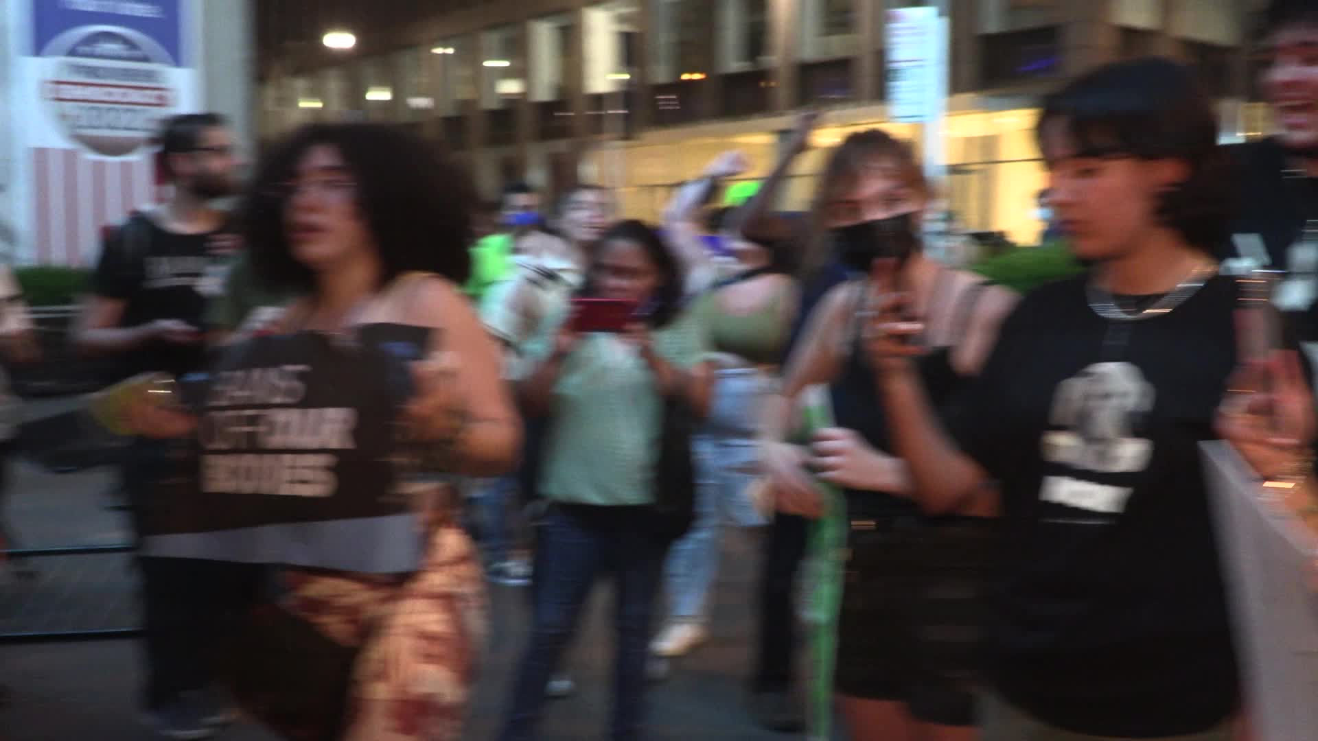 NYC: Pro-abortion protest following Supreme Court decision