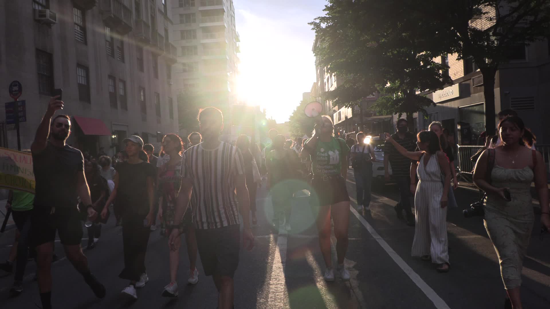 NYC: Pro-abortion protest following Supreme Court decision