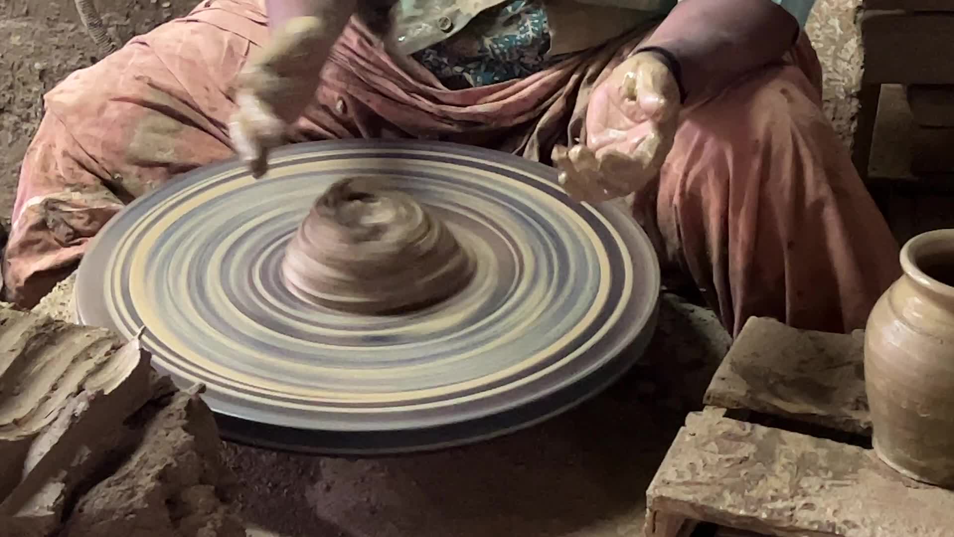 Pottery workshop in Kerala