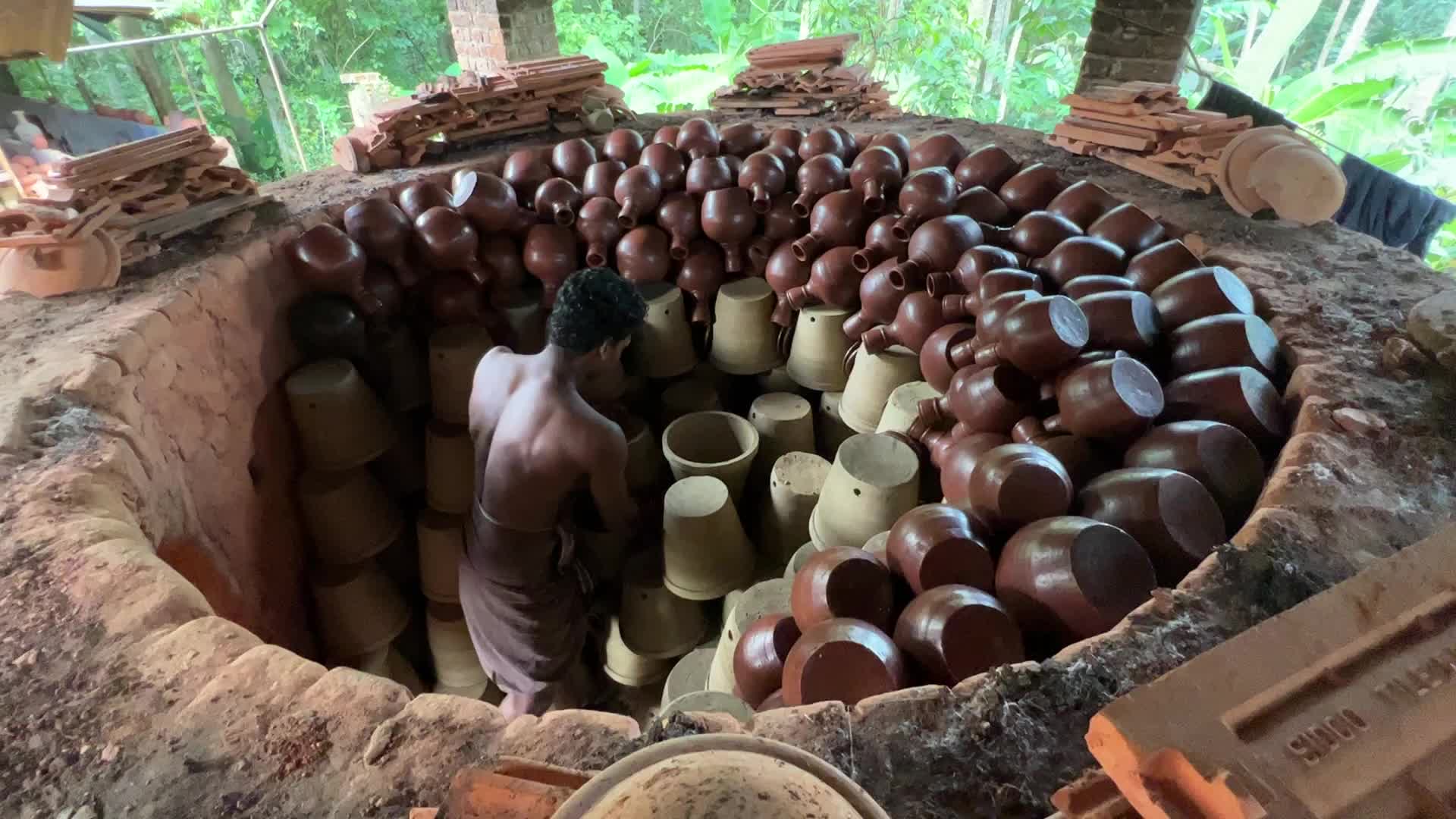 Pottery workshop in Kerala