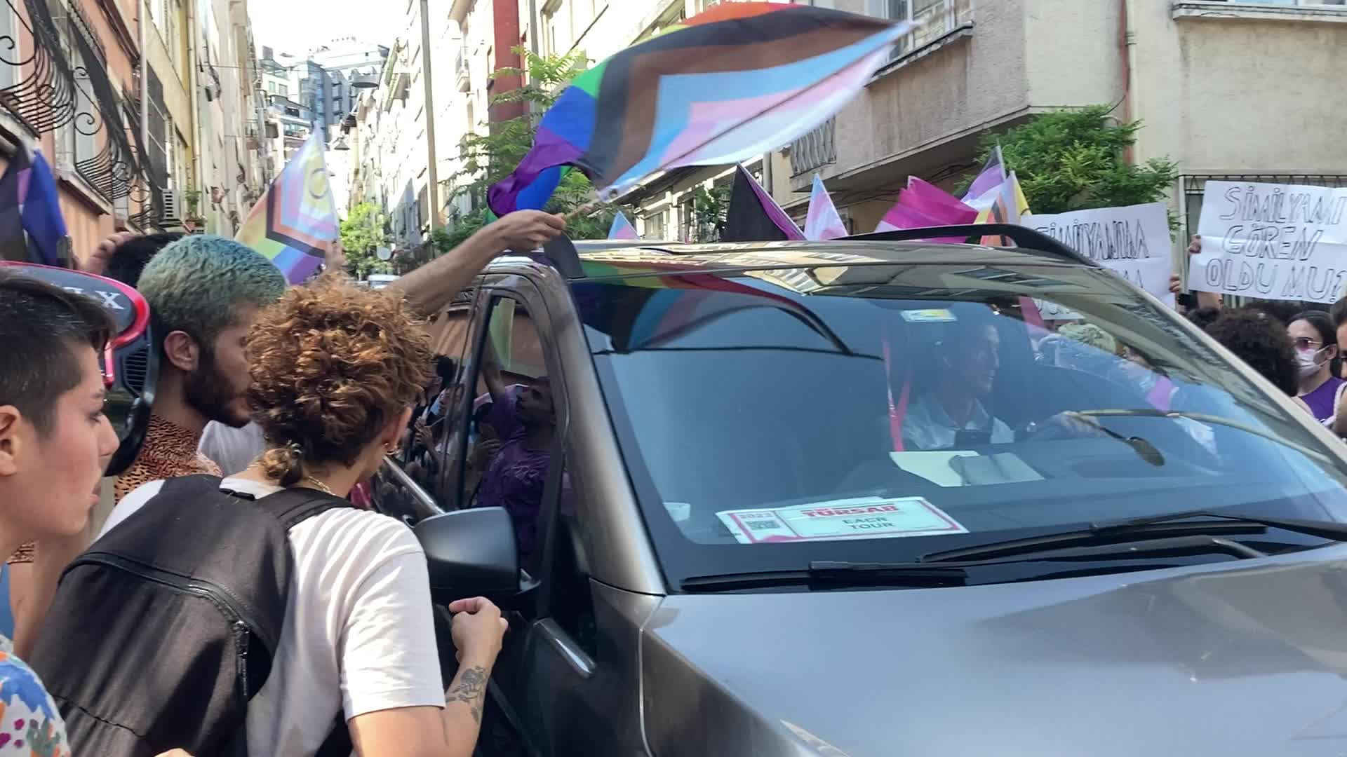 Pride March in Istanbul 