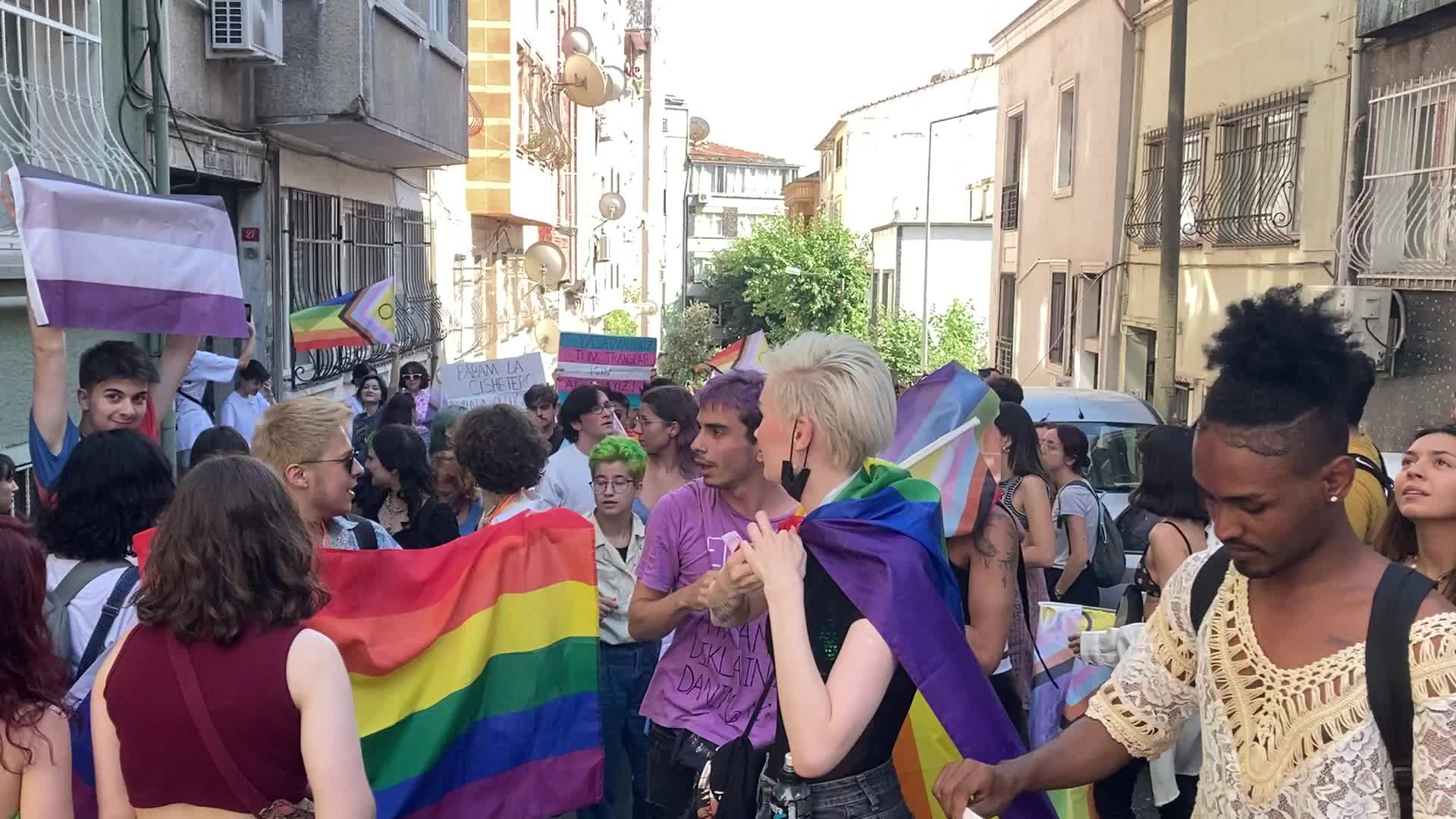 Pride March in Istanbul 