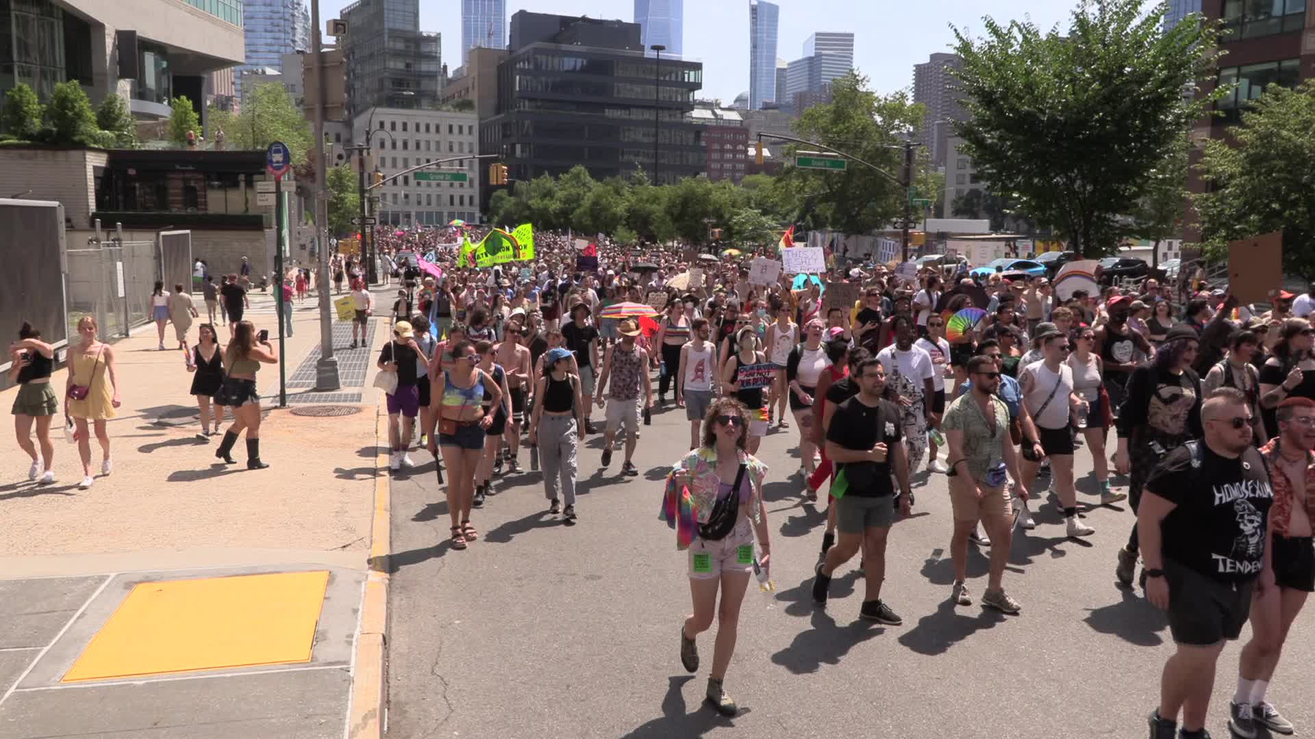 NYC: Queer Liberation March by Reclaim Pride Coalition 2022
