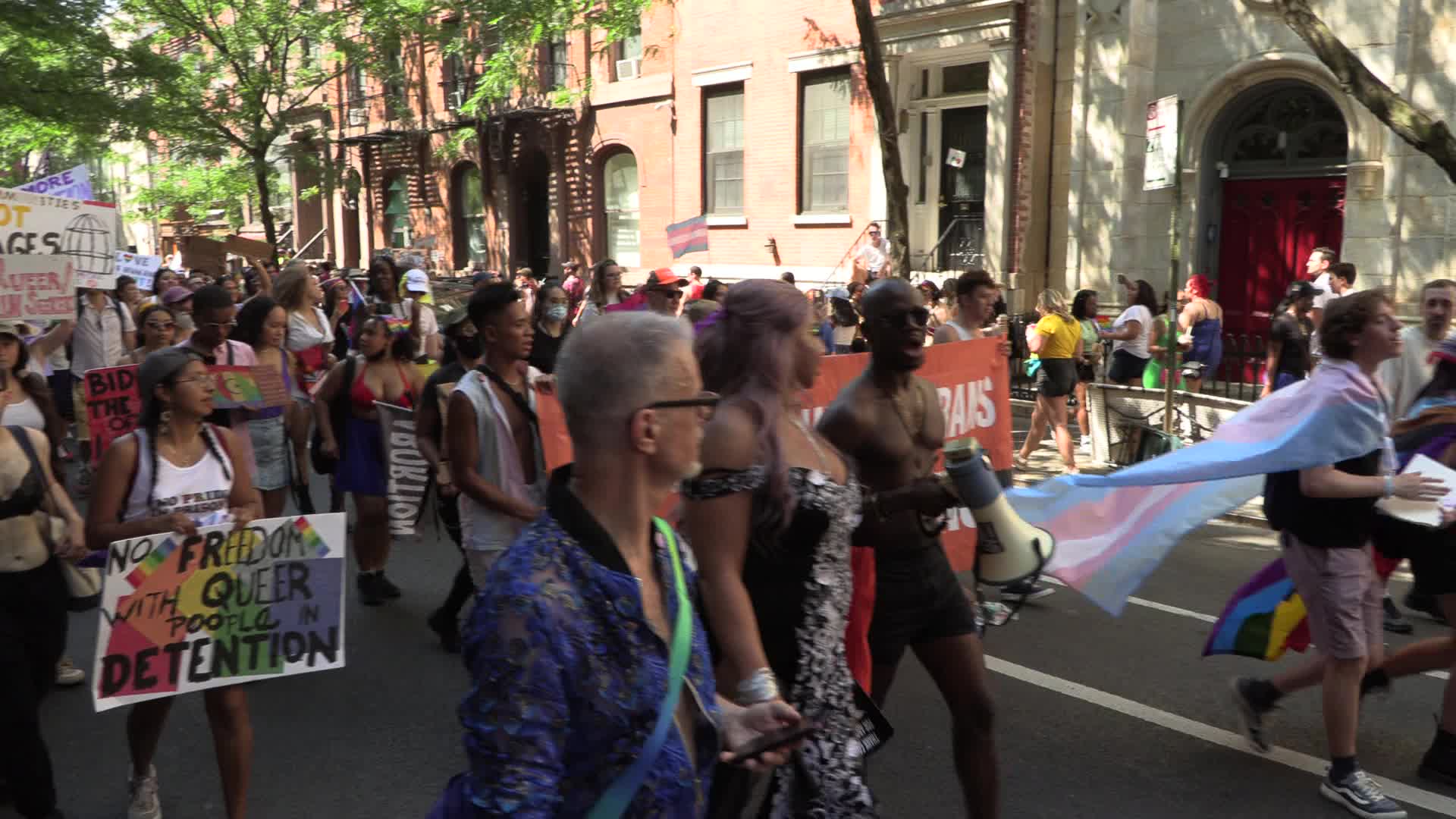NYC: Queer Liberation March by Reclaim Pride Coalition 2022
