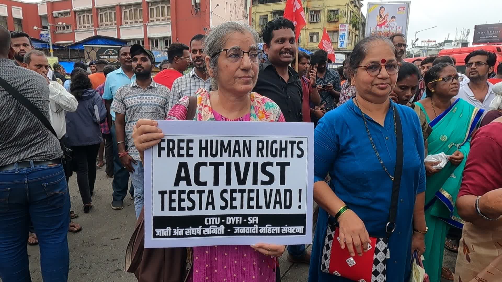 Protest In Mumbai 