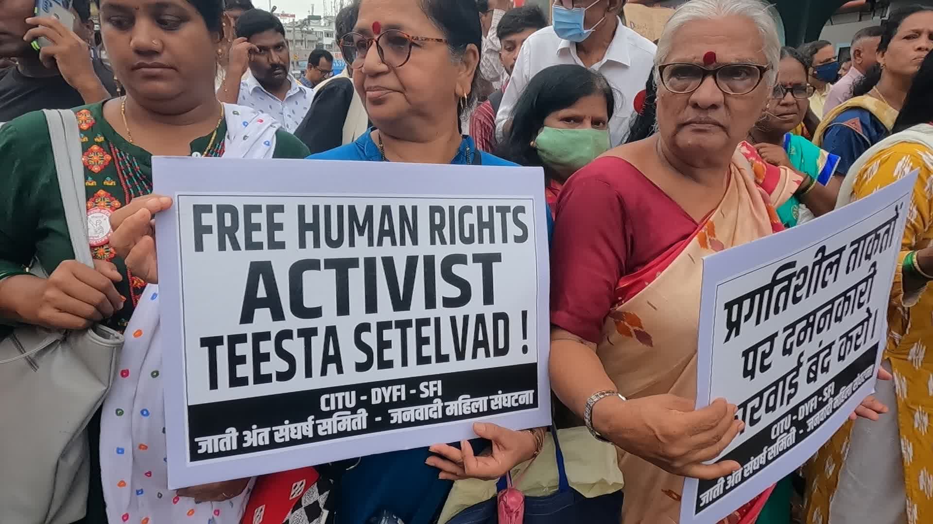 Protest In Mumbai 