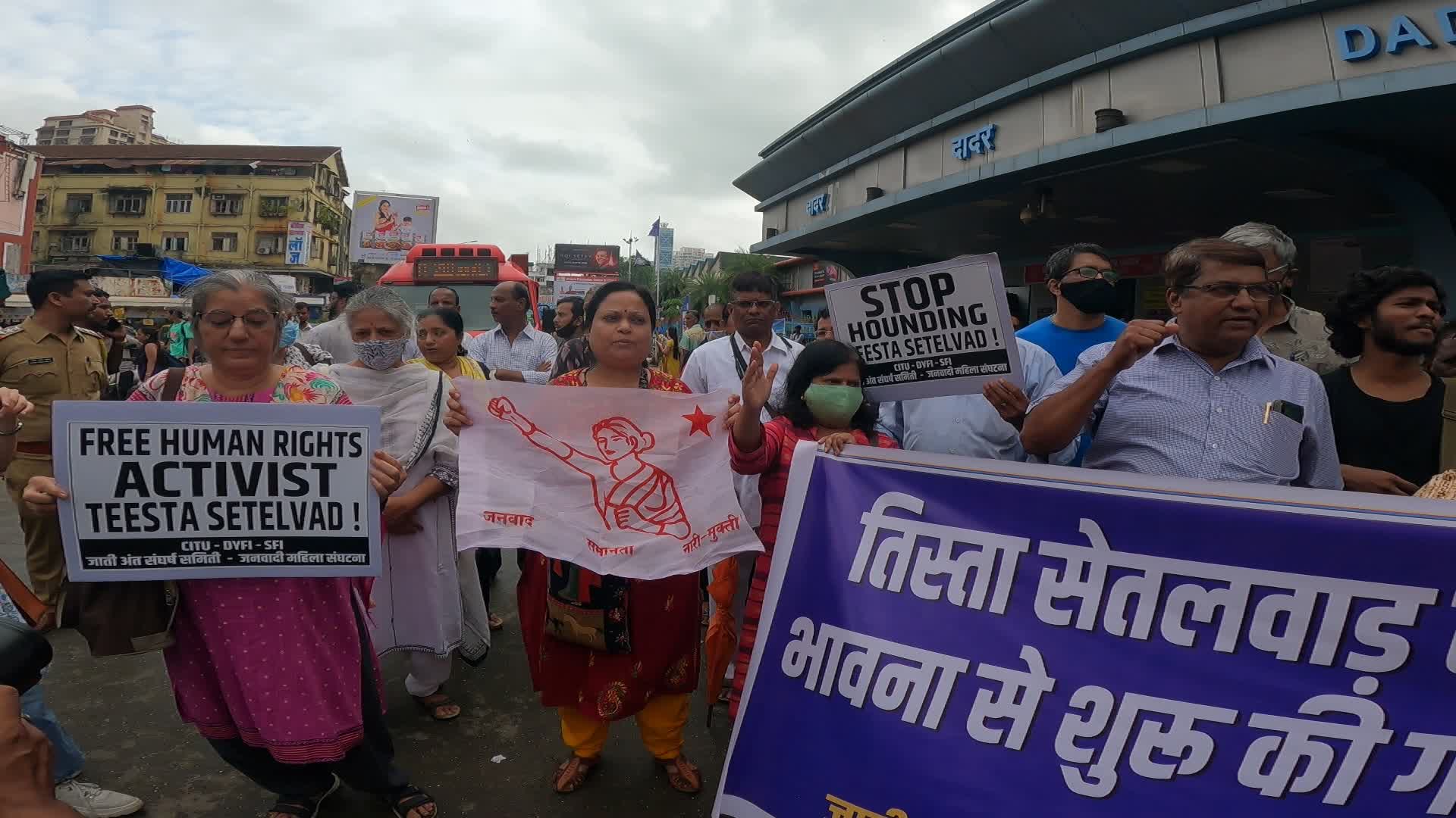Protest In Mumbai 