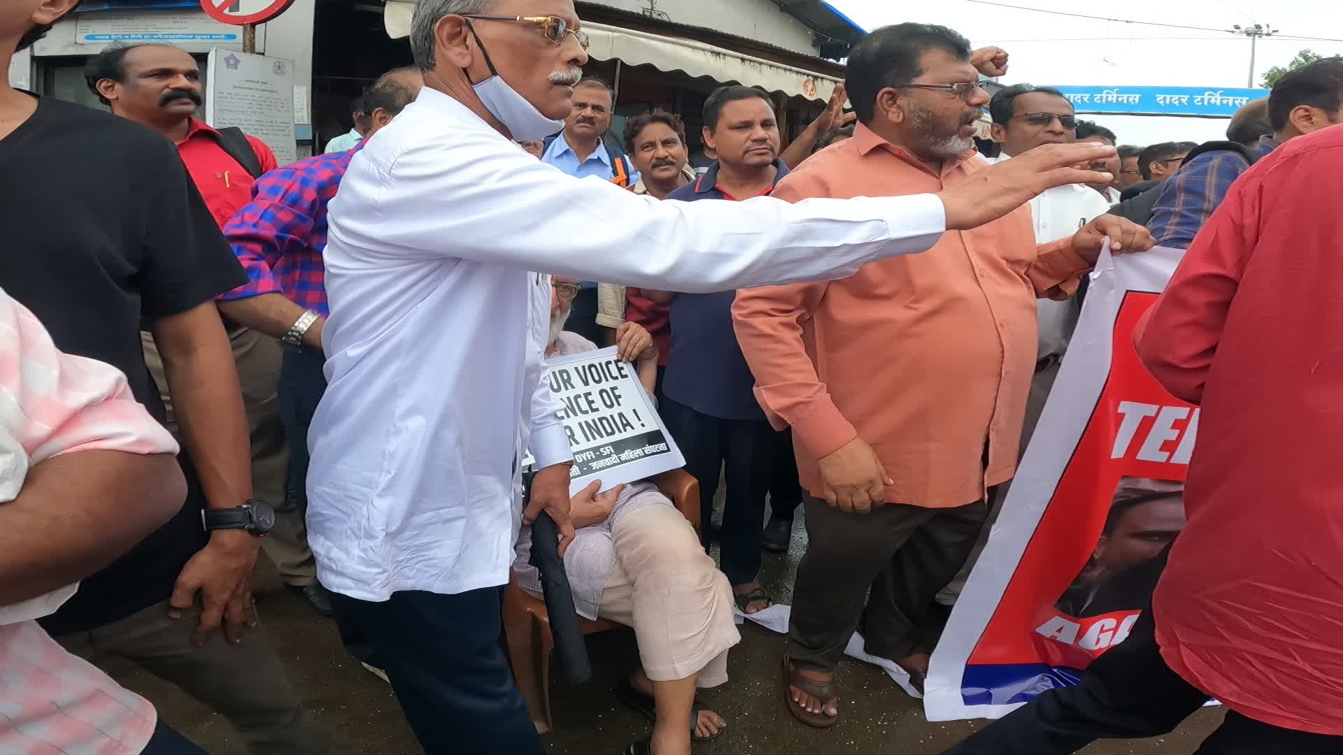 Protest In Mumbai 