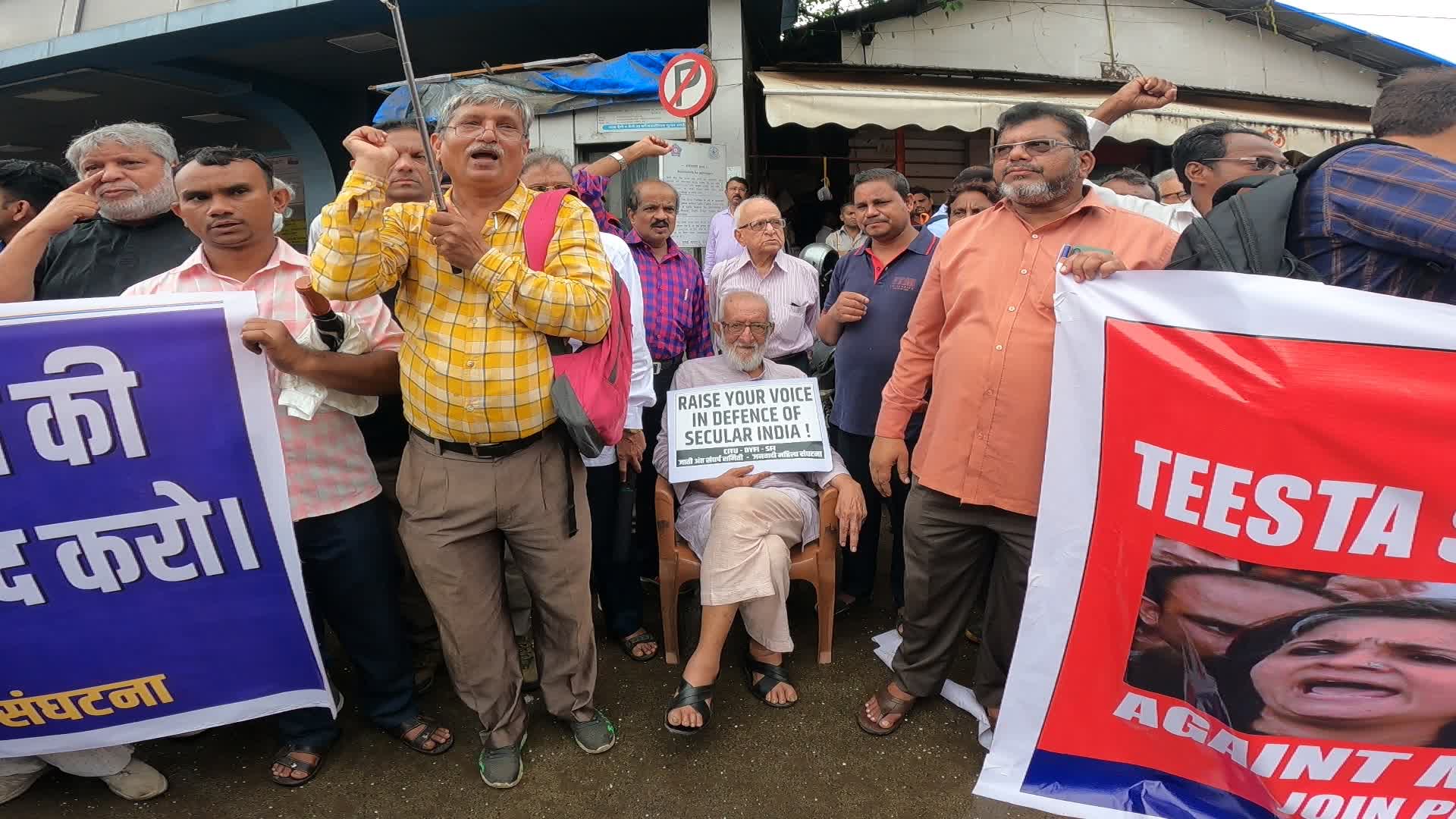 Protest In Mumbai 