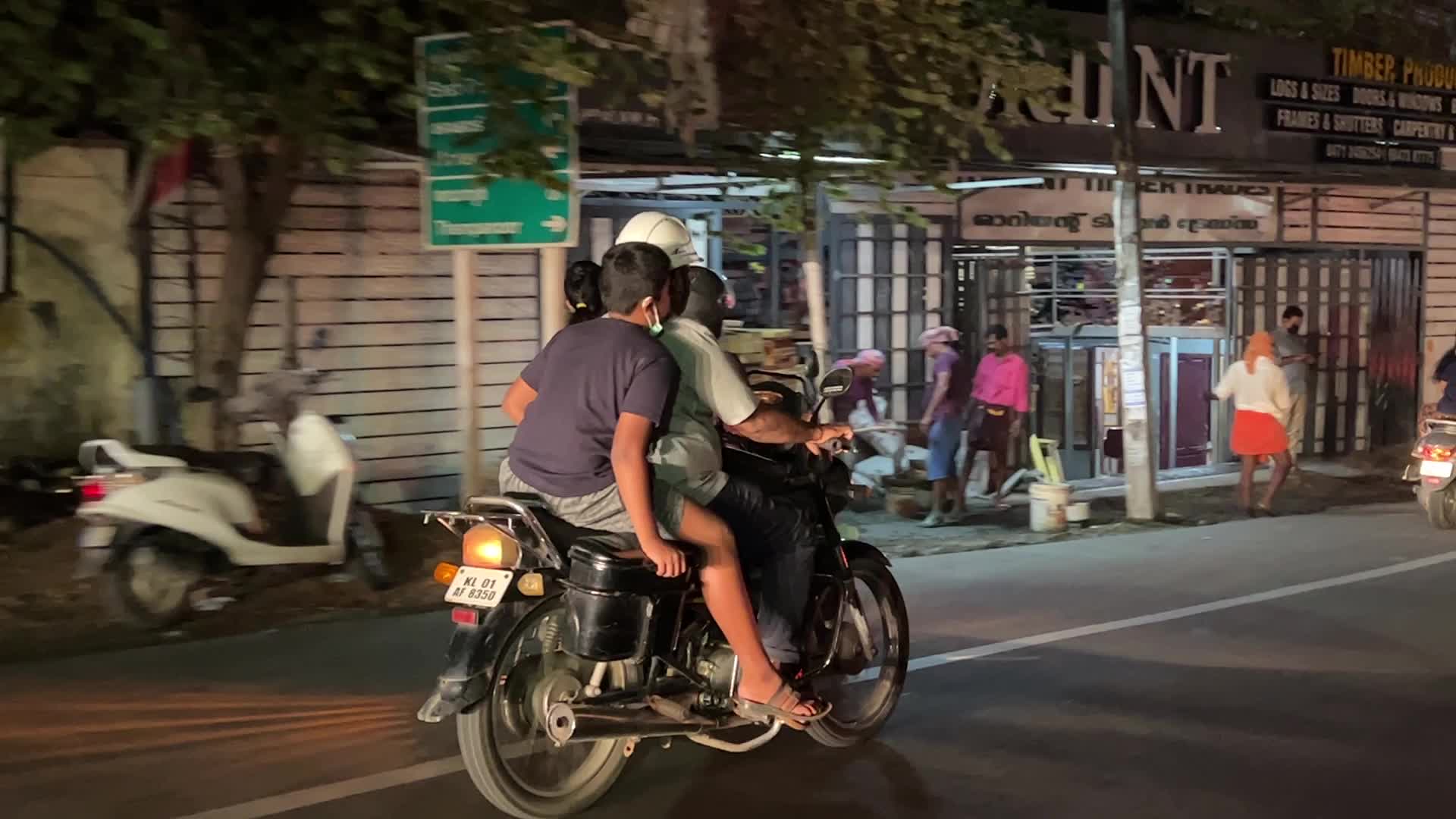 Daily life in Trivandrum