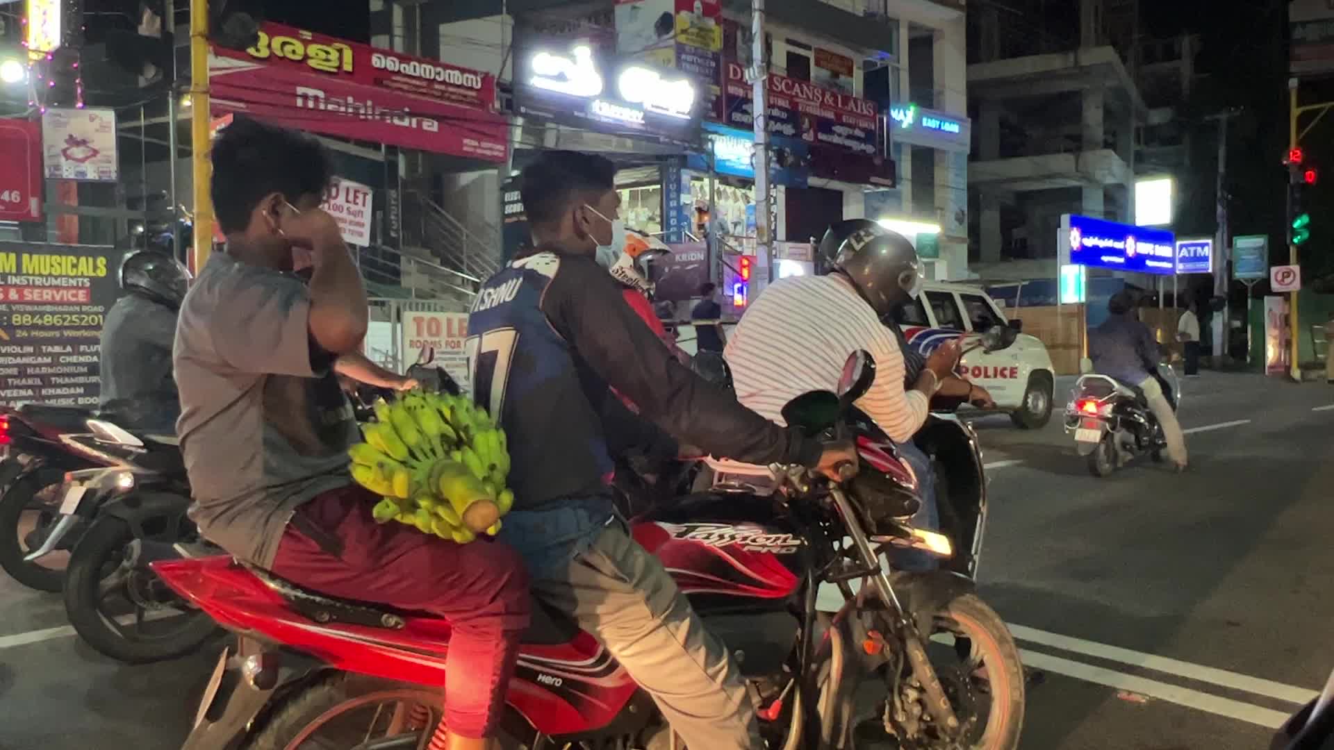 Daily life in Trivandrum