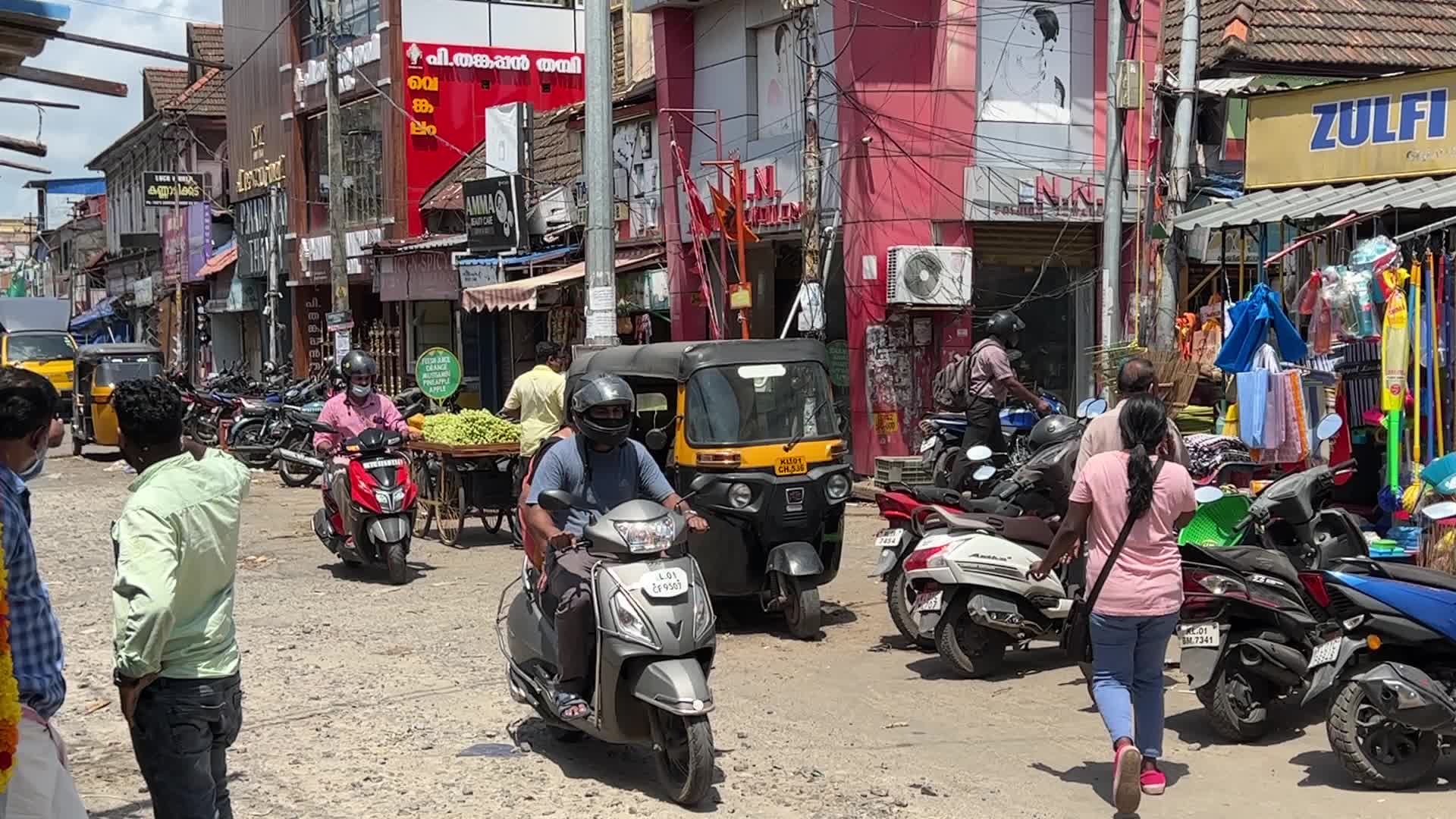Chalai Market in Thiruvananthapuram