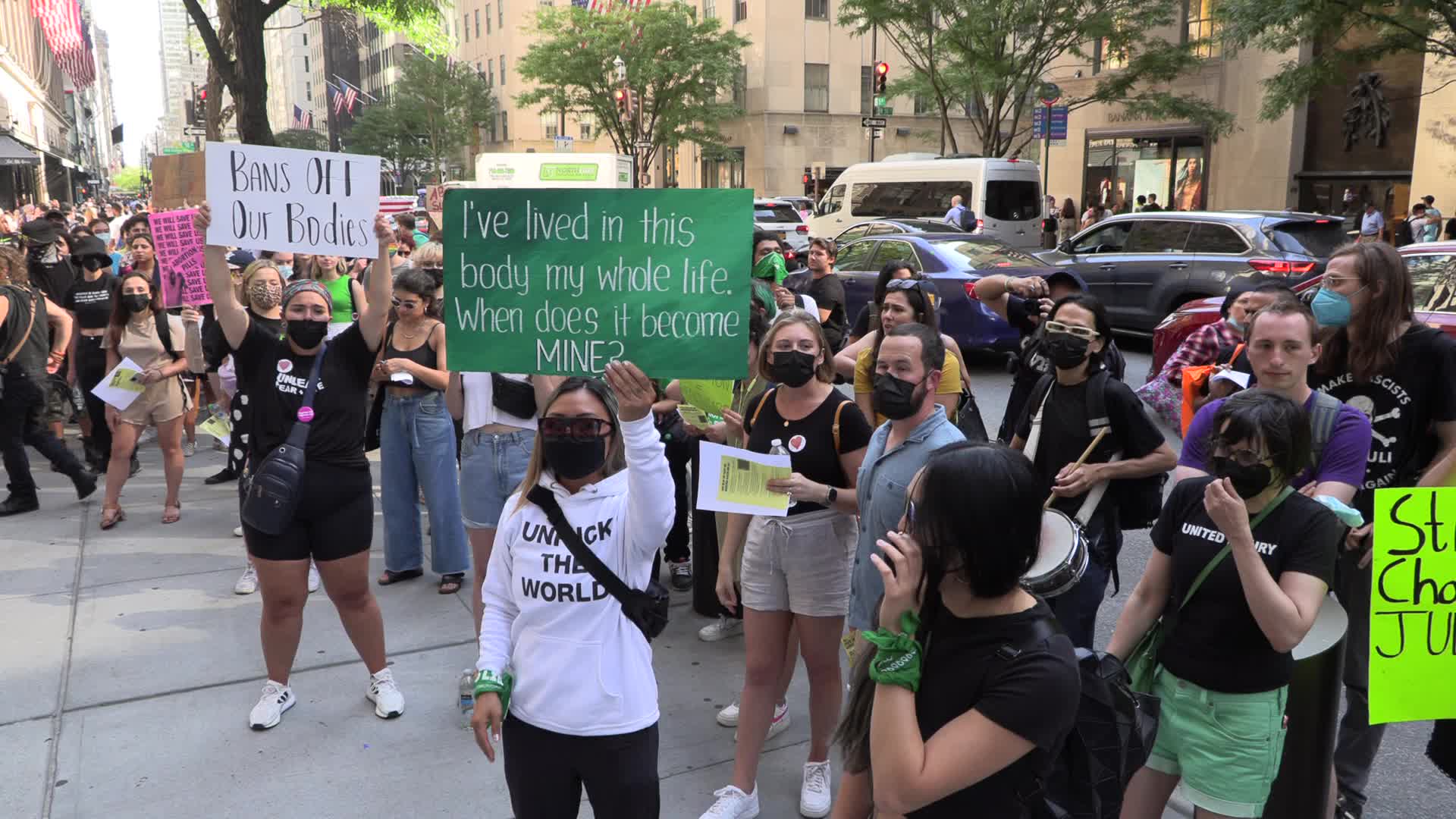 NYC: Pro-Abortion Rally Confronts The Federalist Society