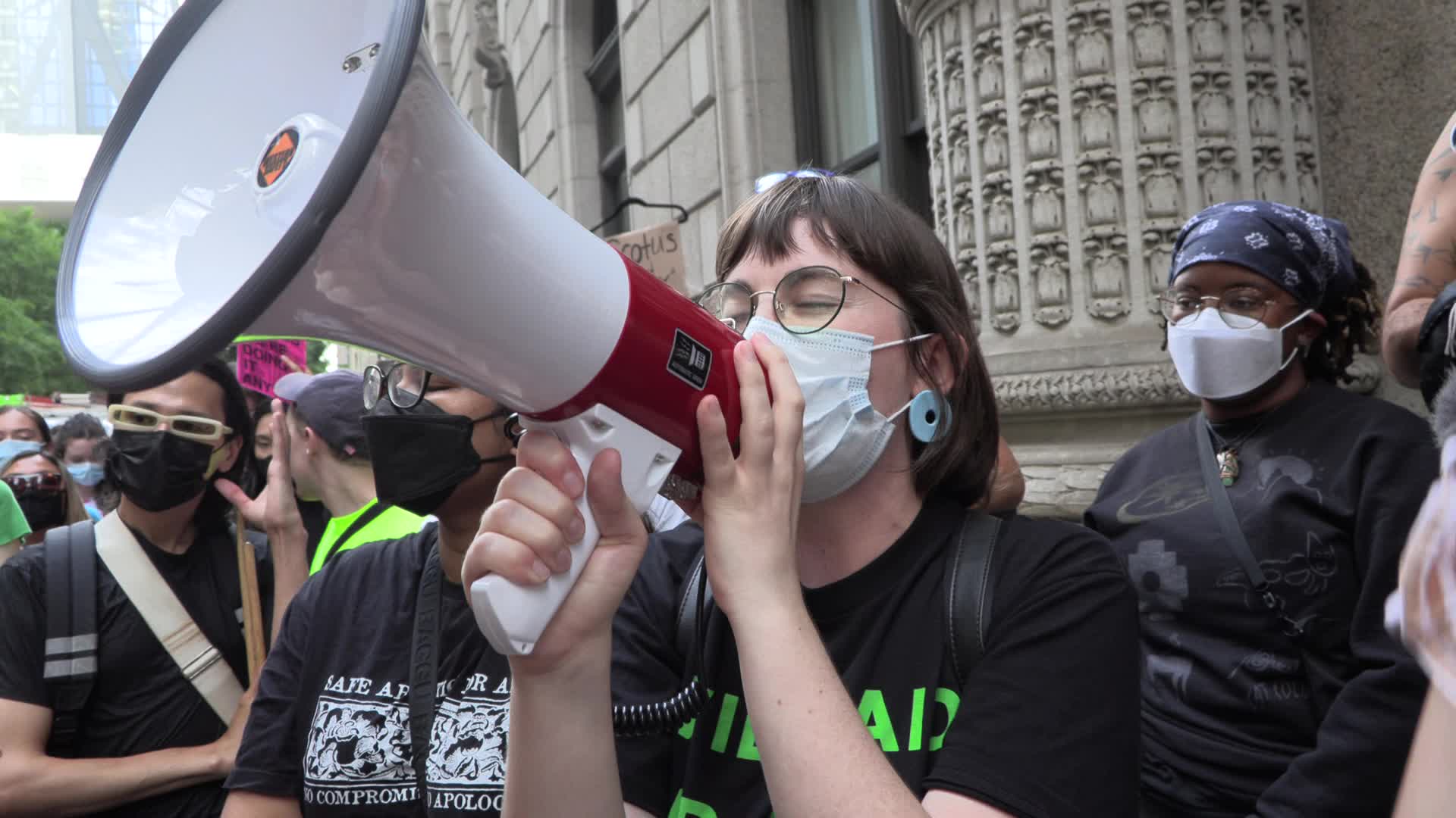 NYC: Pro-Abortion Rally Confronts The Federalist Society