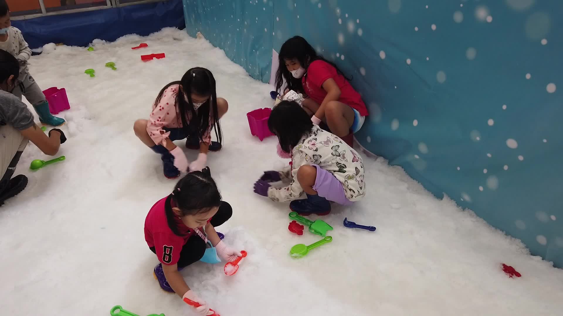 Ice skating in Indonesia