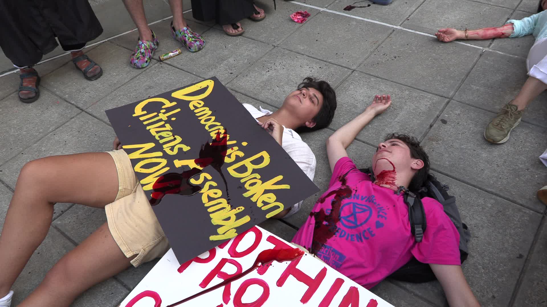 NYC: Die-in following Supreme Court EPA ruling