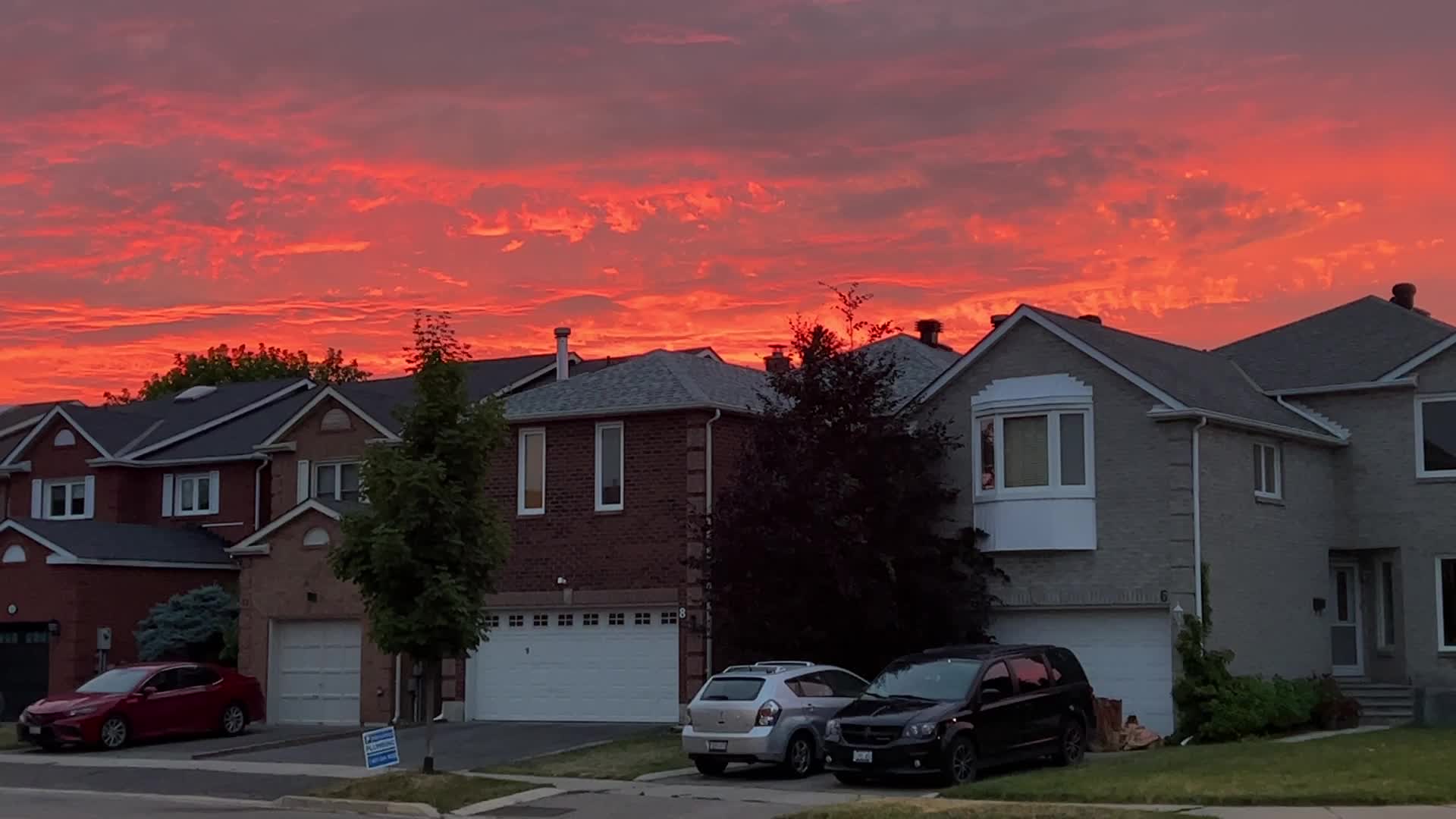 Sunset in Toronto