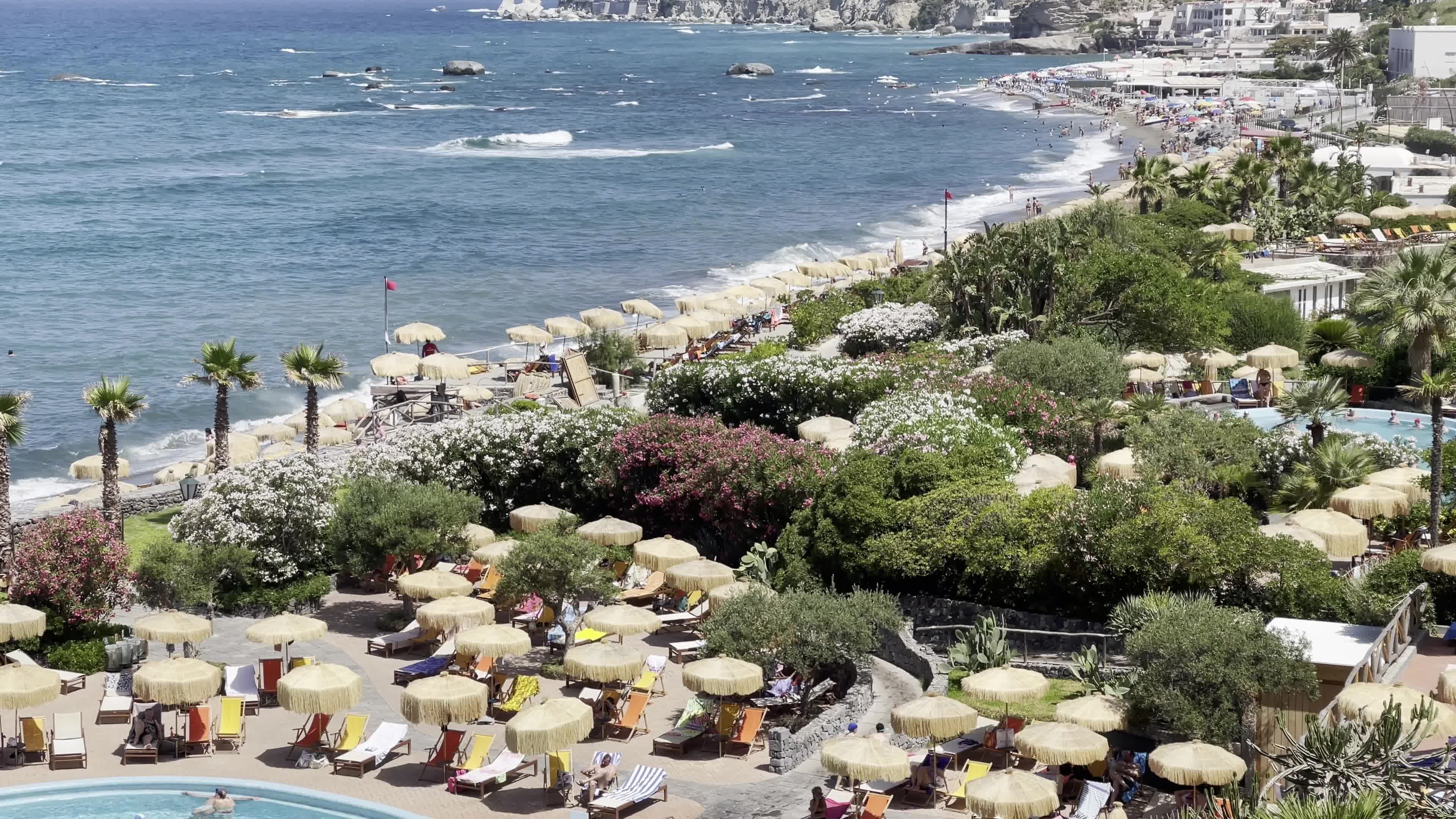 Thermal Park In The Island Of Ischia