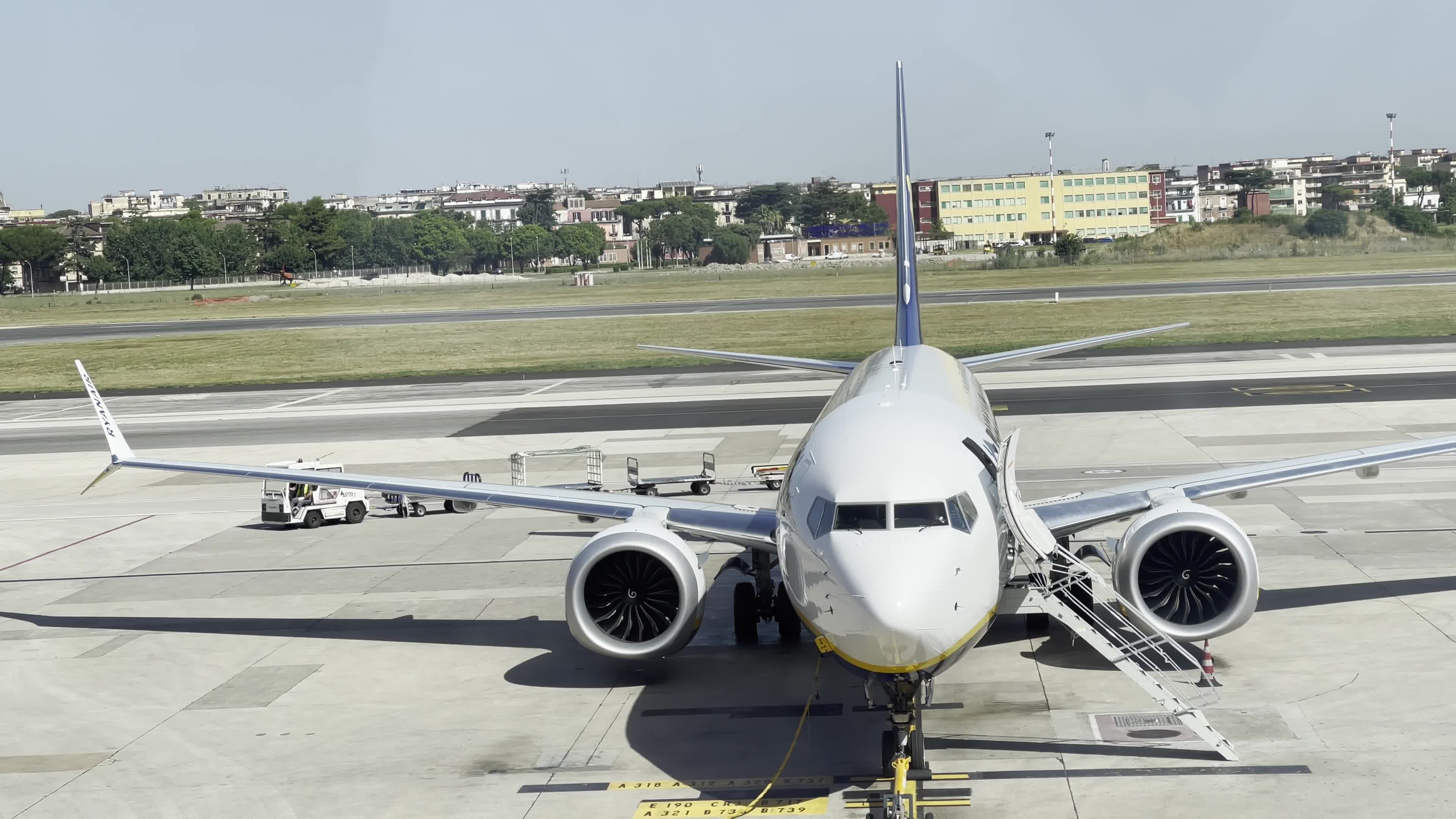 Ryanair At Naples International Airport