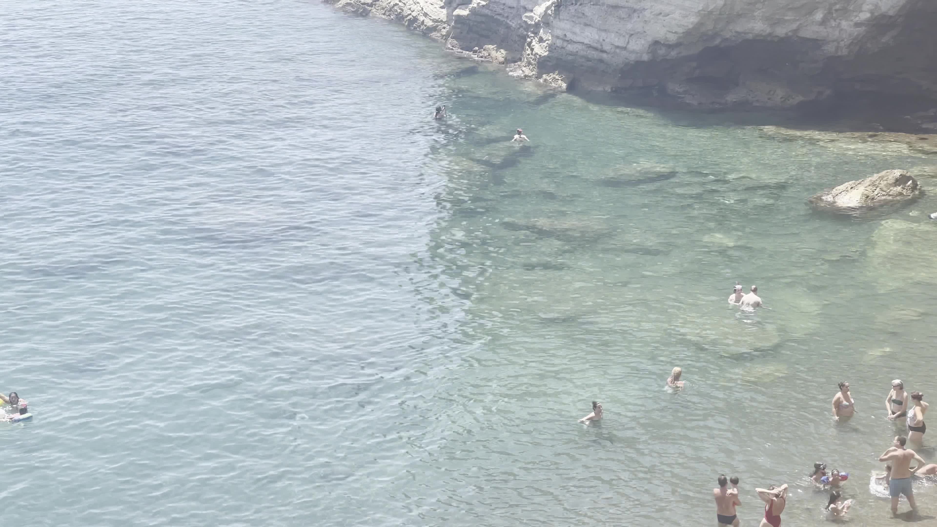 Cava Grado Beach In Ischia Island