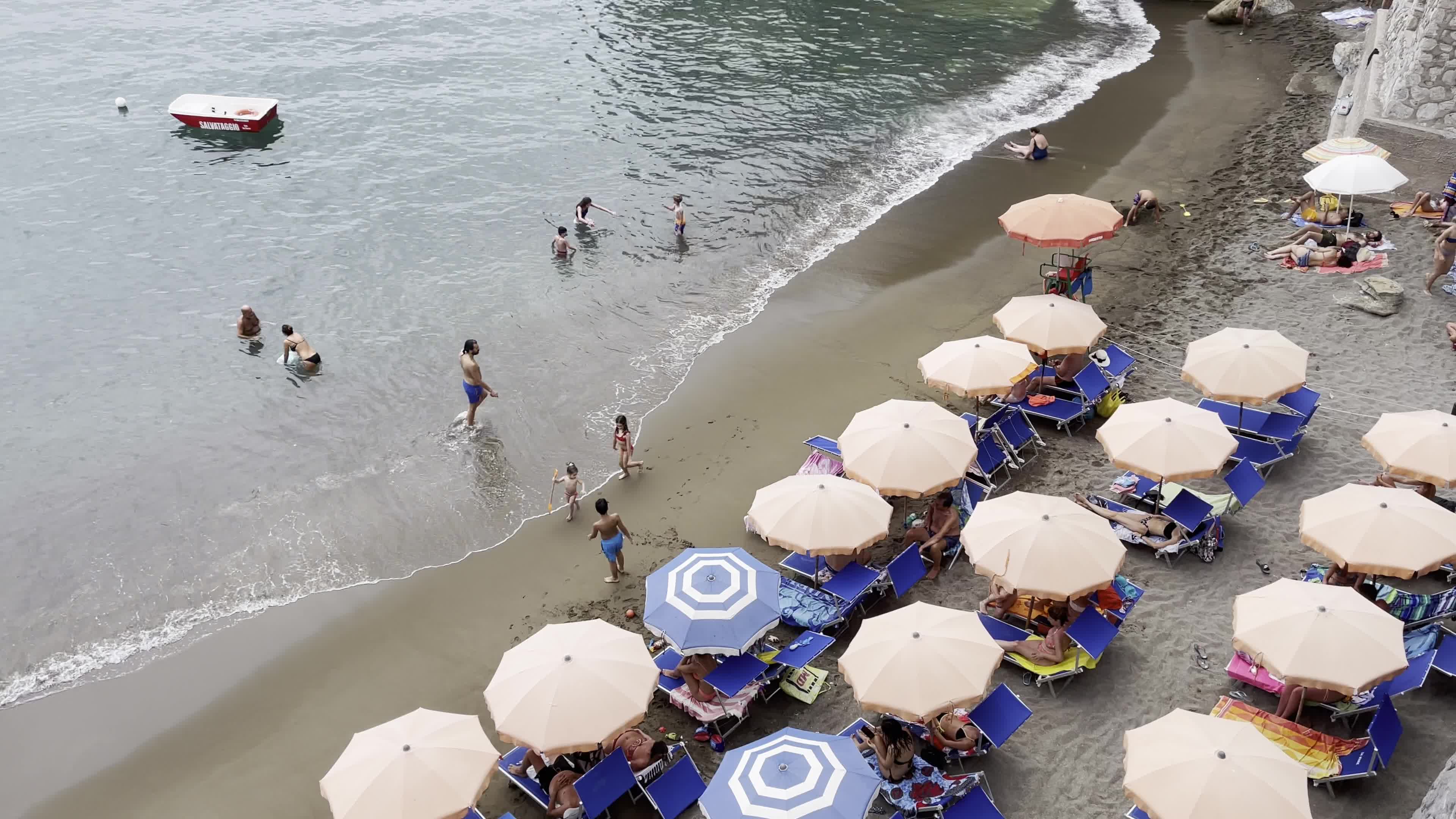 Cava Grado Beach In Ischia Island
