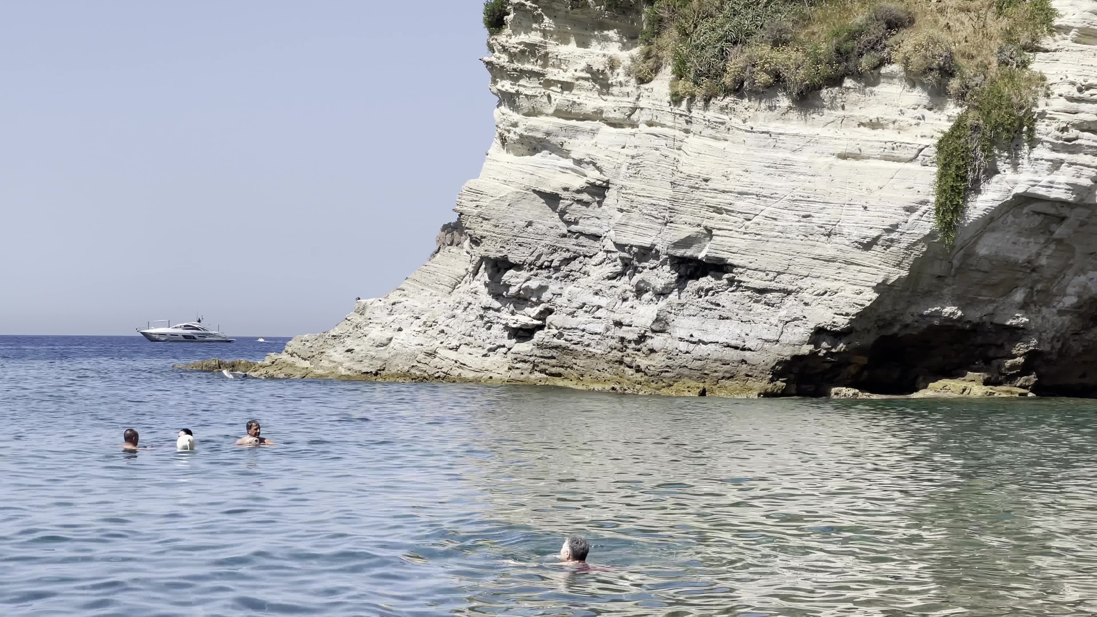 Cava Grado Beach In Ischia Island