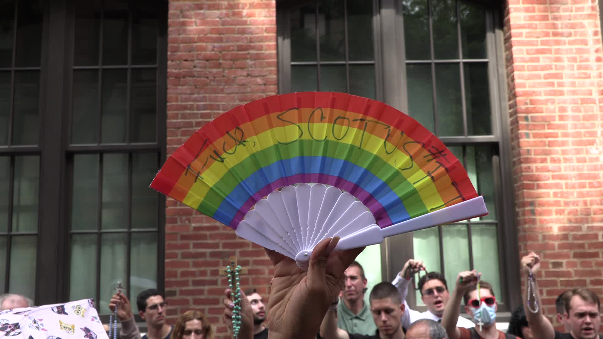 NYC: Pro-Abortion demonstrators disrupt anti-abortion clinic harassers