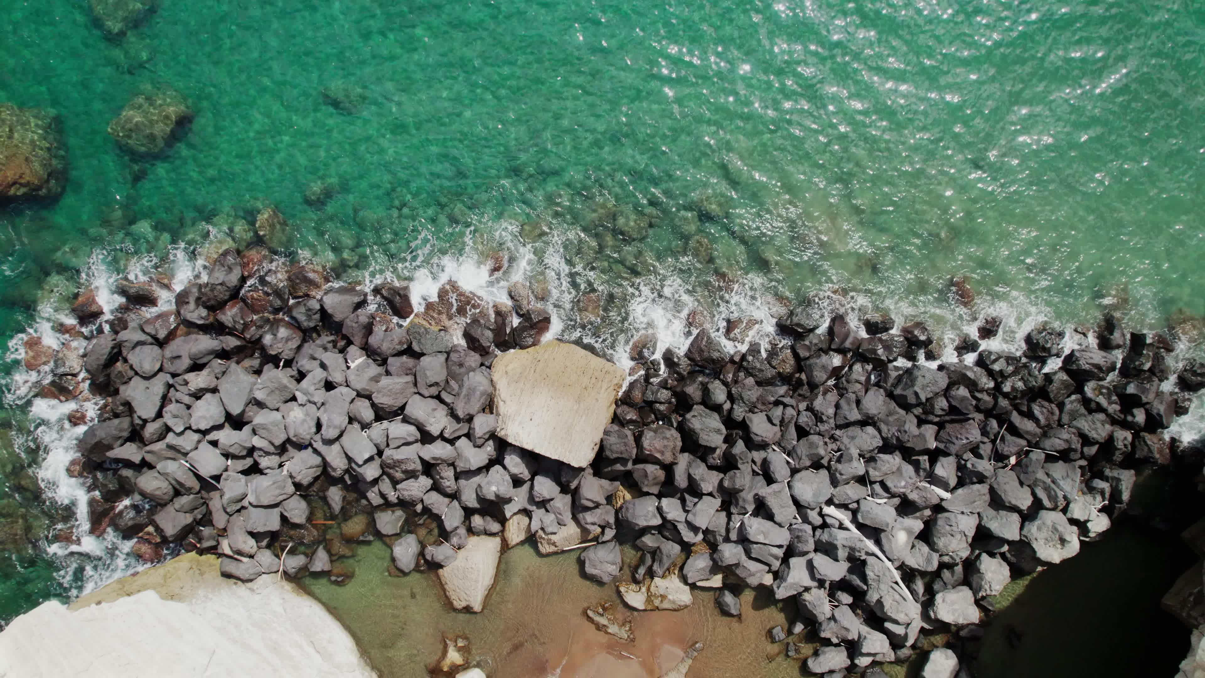 Drone View Of Sant'Angelo, Ischia