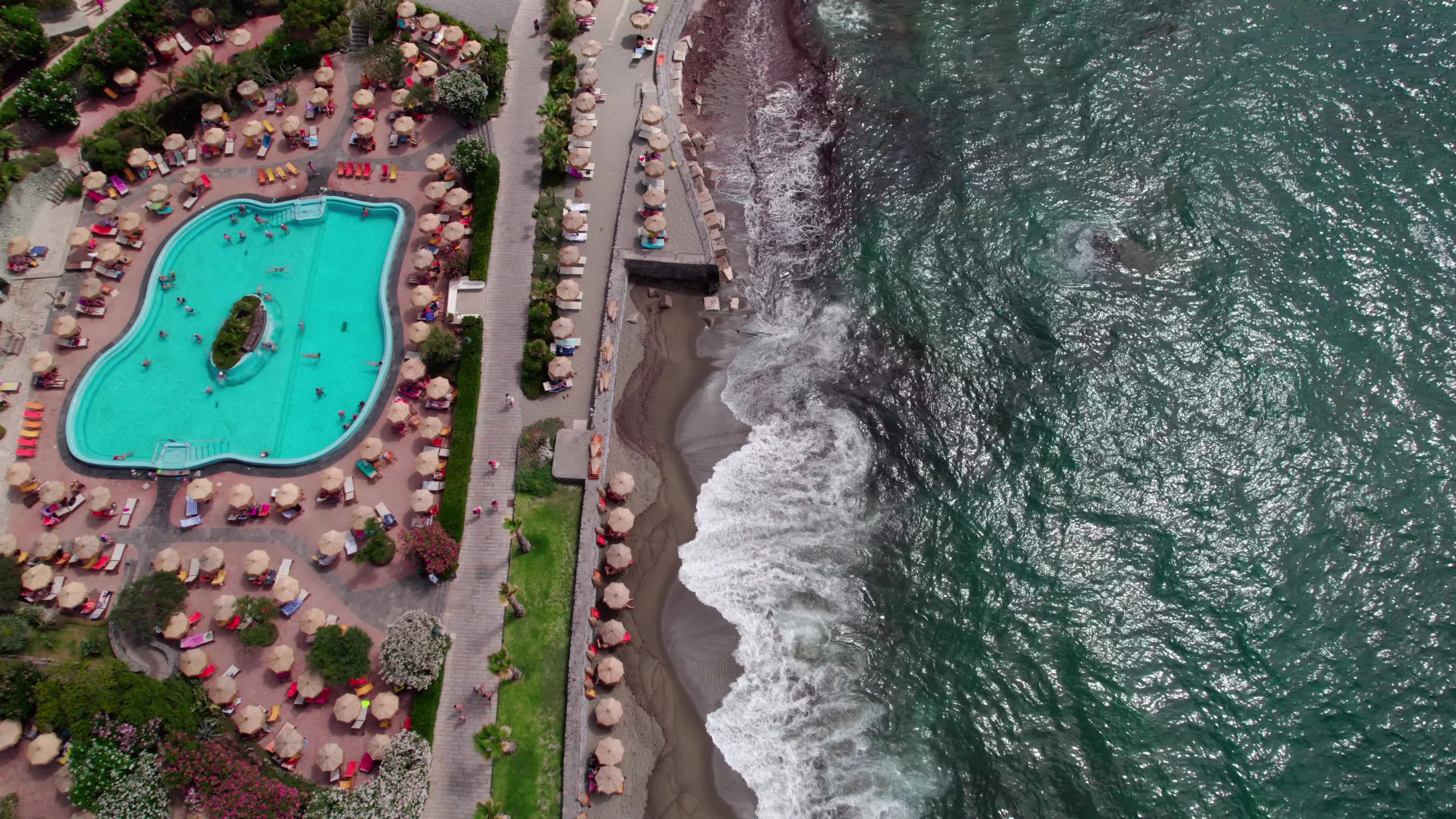 Drone View Of Ischia Island