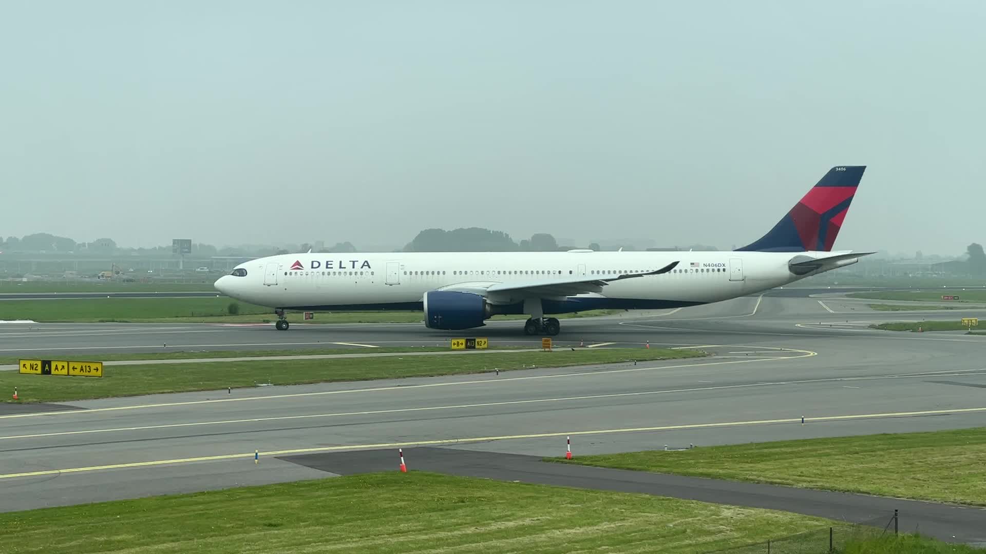 Airplanes at Amsterdam Airport Schiphol