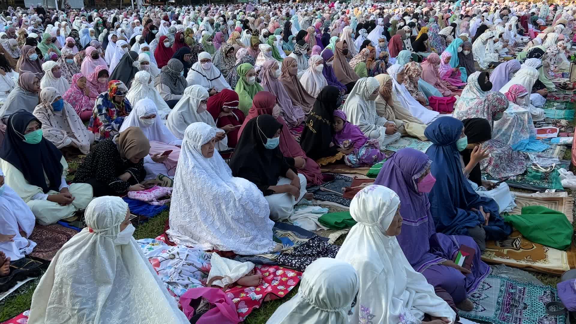 Eid Adha Prayer in Indonesia