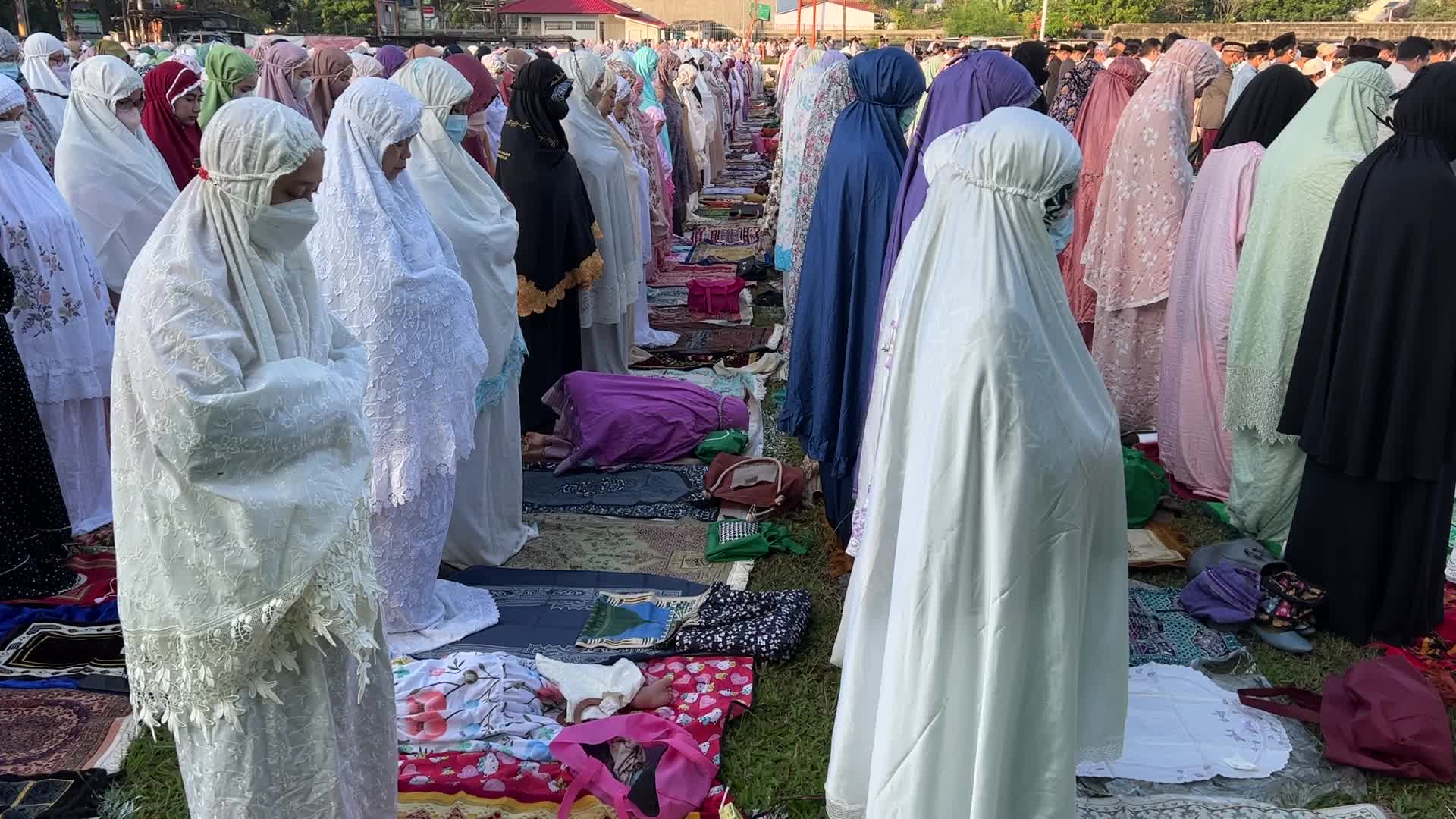 Eid Adha Prayer in Indonesia