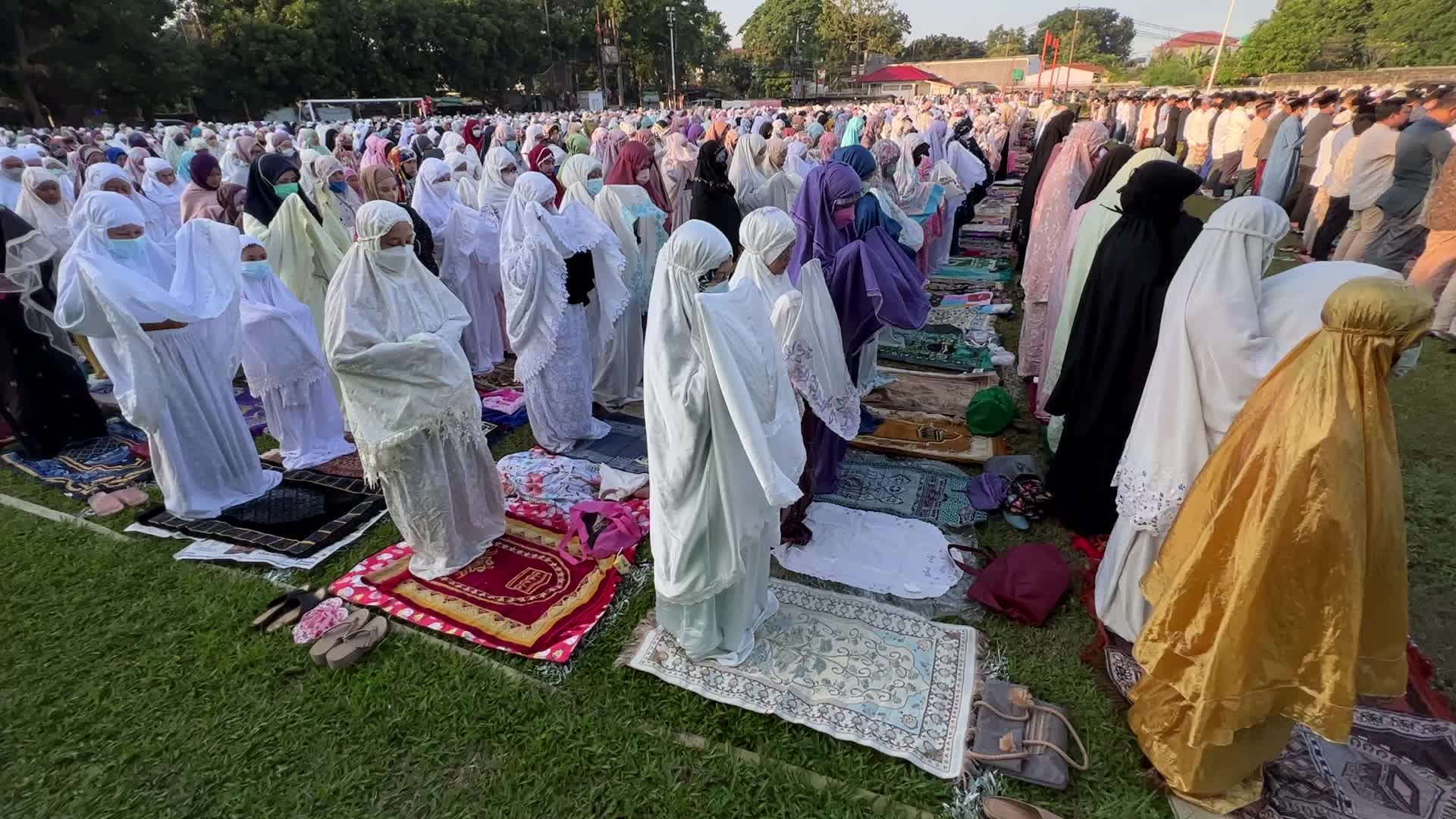 Eid Adha Prayer in Indonesia