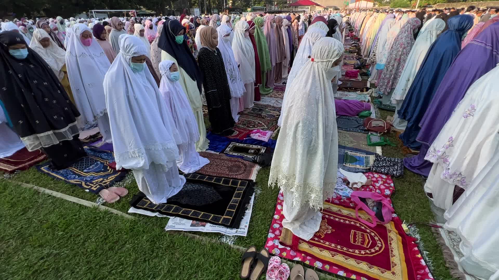 Eid Adha Prayer in Indonesia