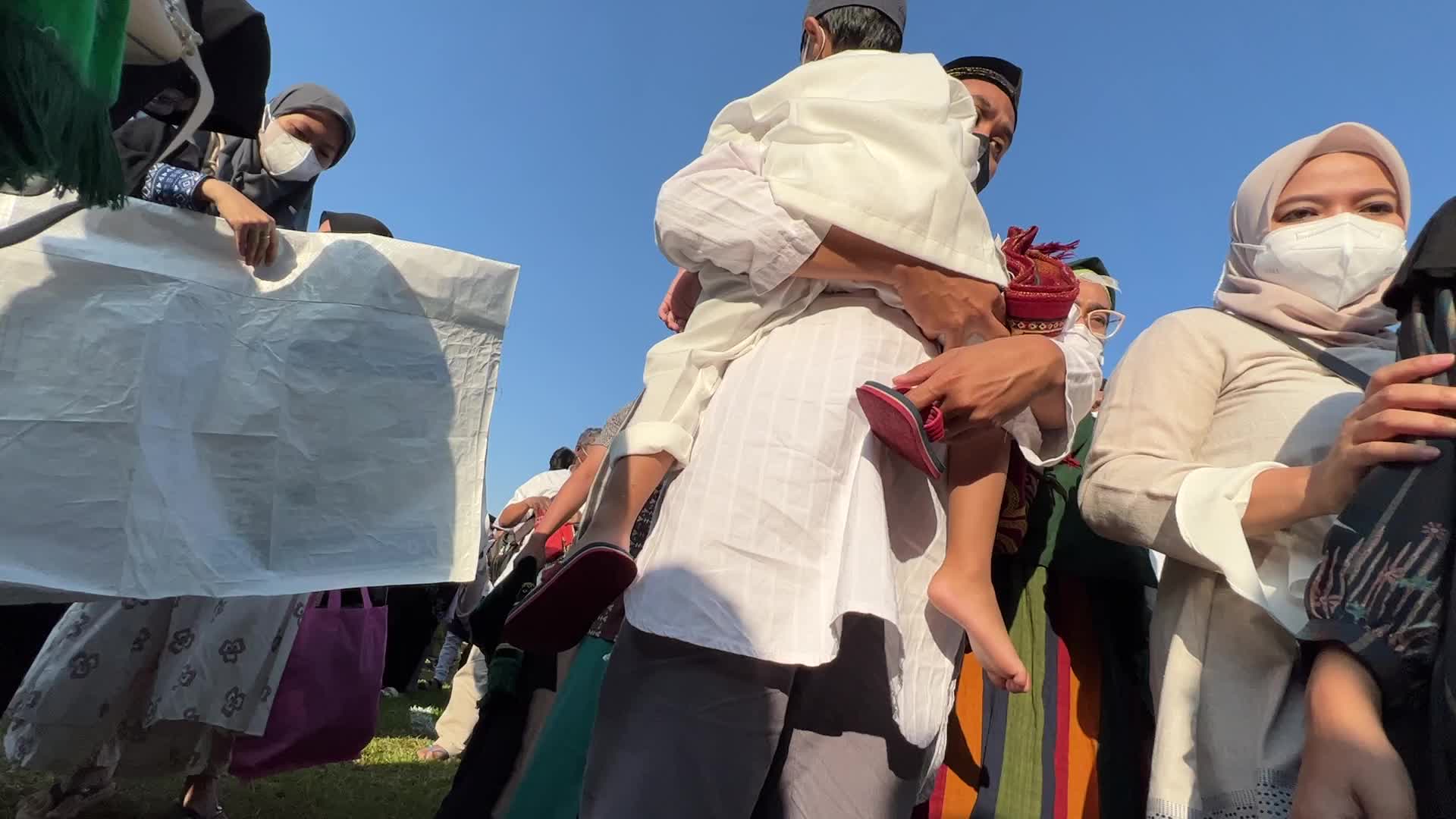 Eid Adha Prayer in Indonesia