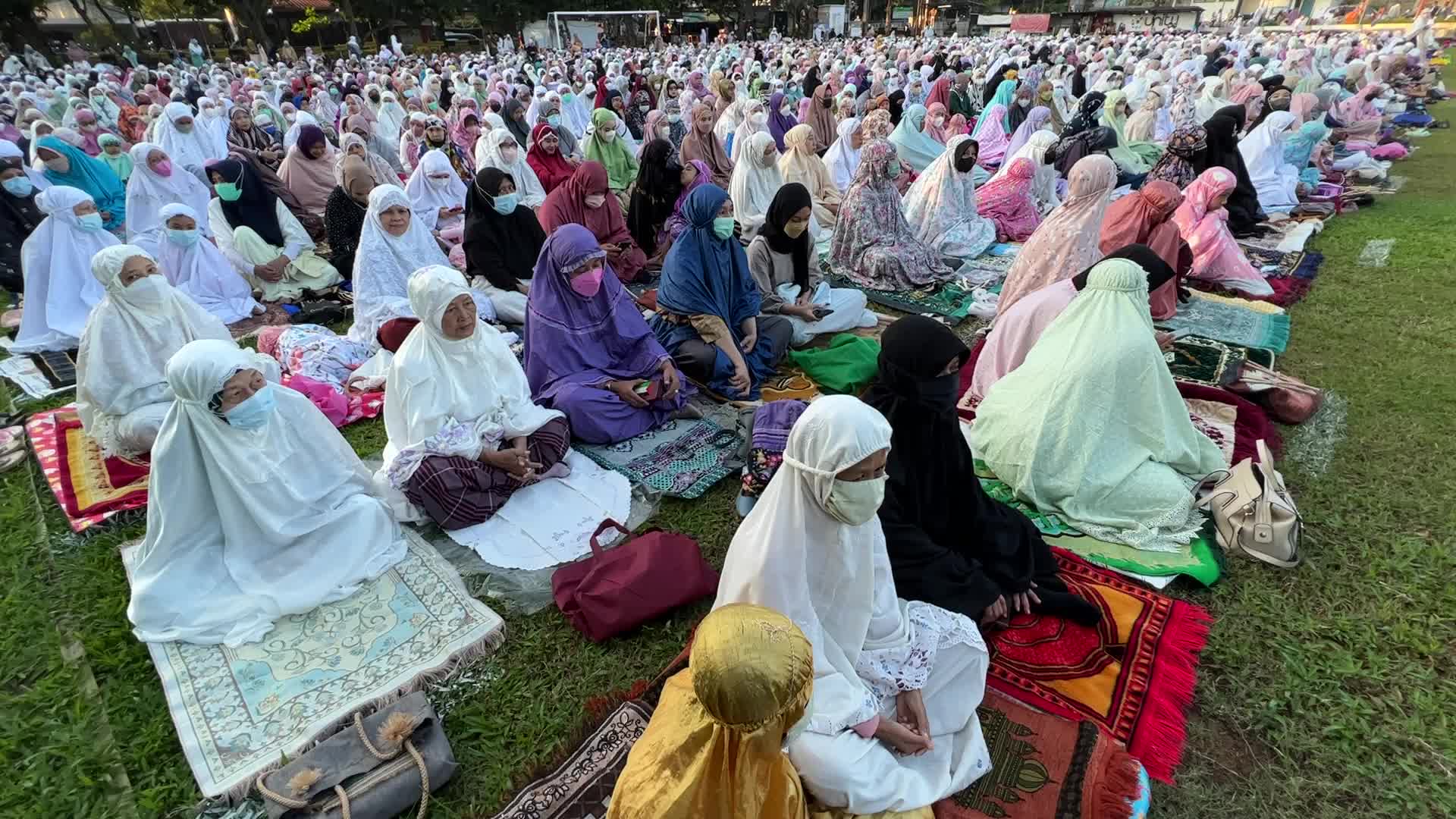 Eid Adha Prayer in Indonesia