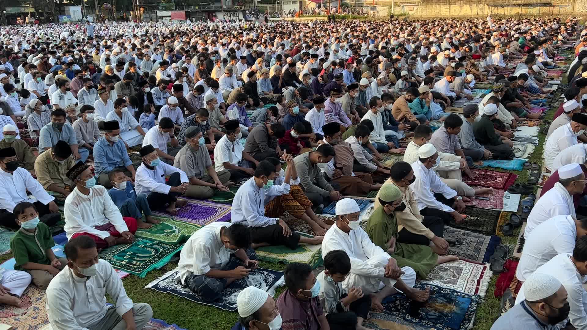 Eid Adha Prayer in Indonesia