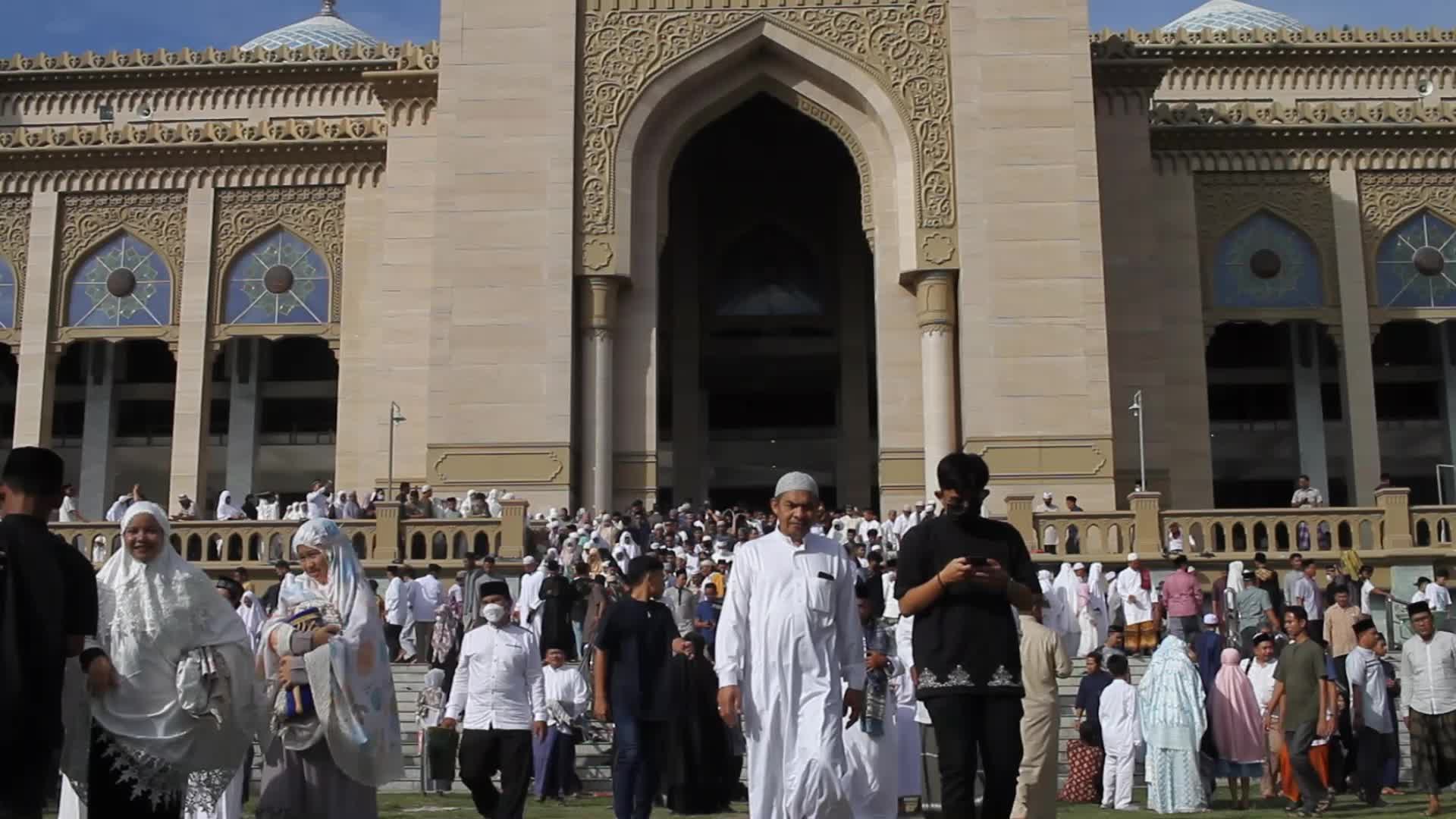 Eid al-Adha prayer in Aceh