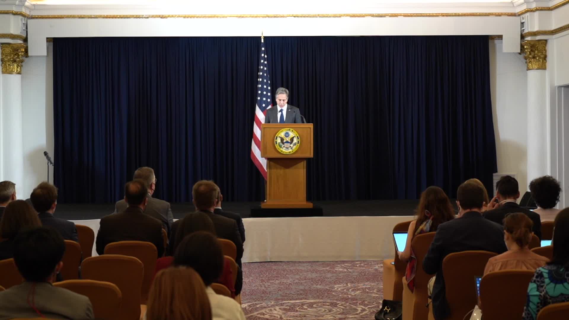 US State of Secretary Antony Blinken Press Conference.