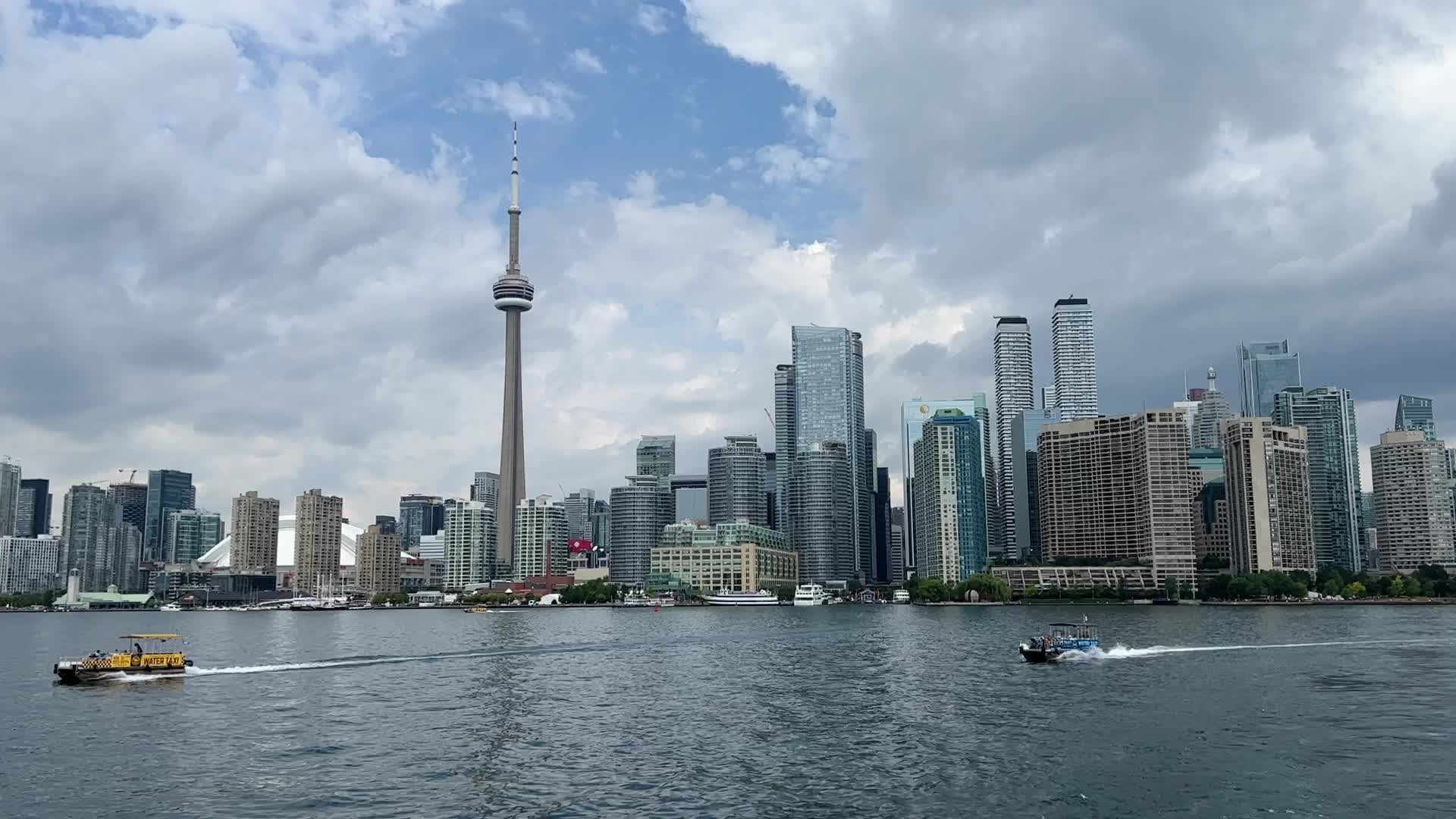 Skyline of the city of Toronto