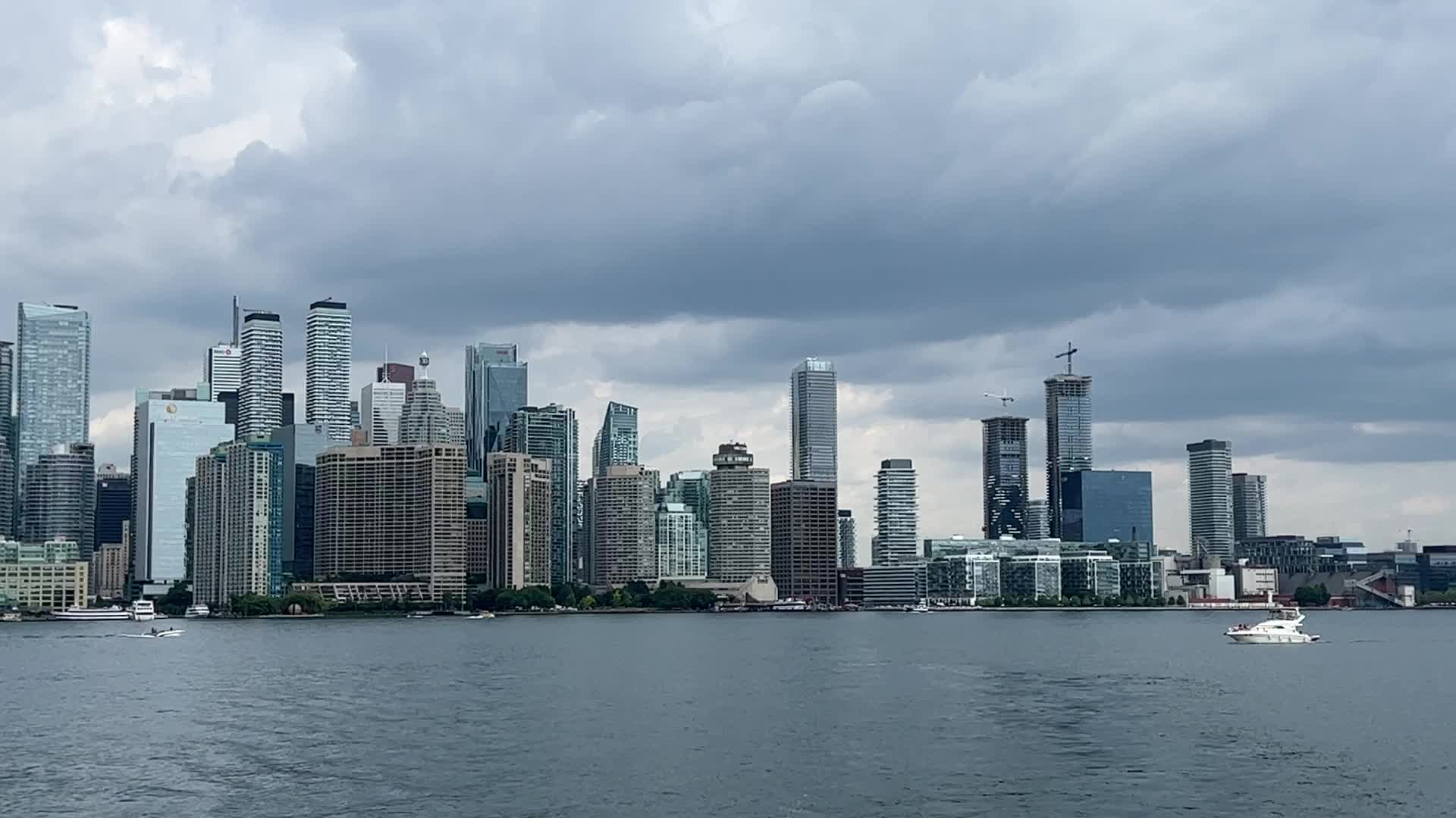 Skyline of the city of Toronto